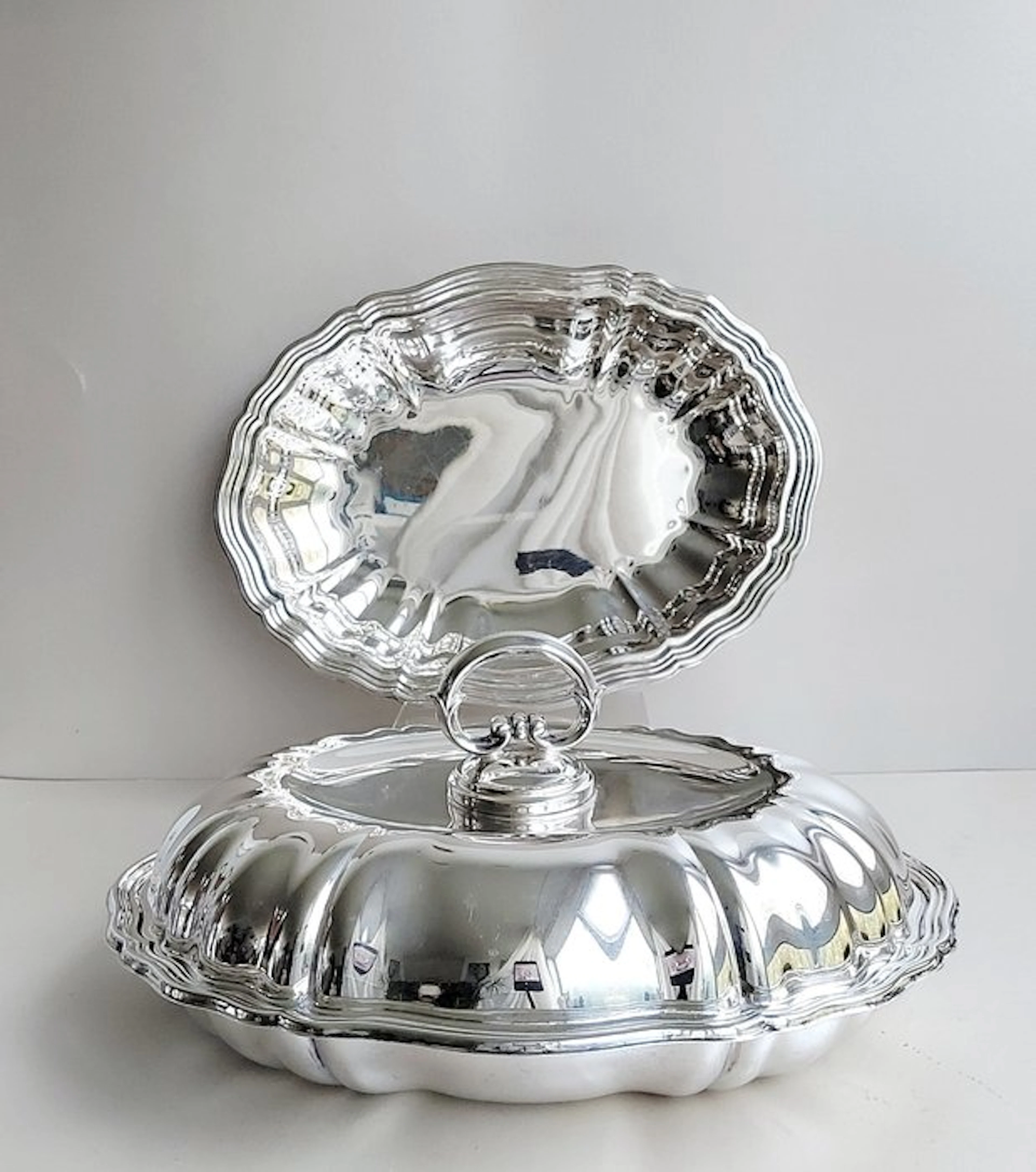 Keltum, GH Alpacca - Serving dish (3) - dekselschaal