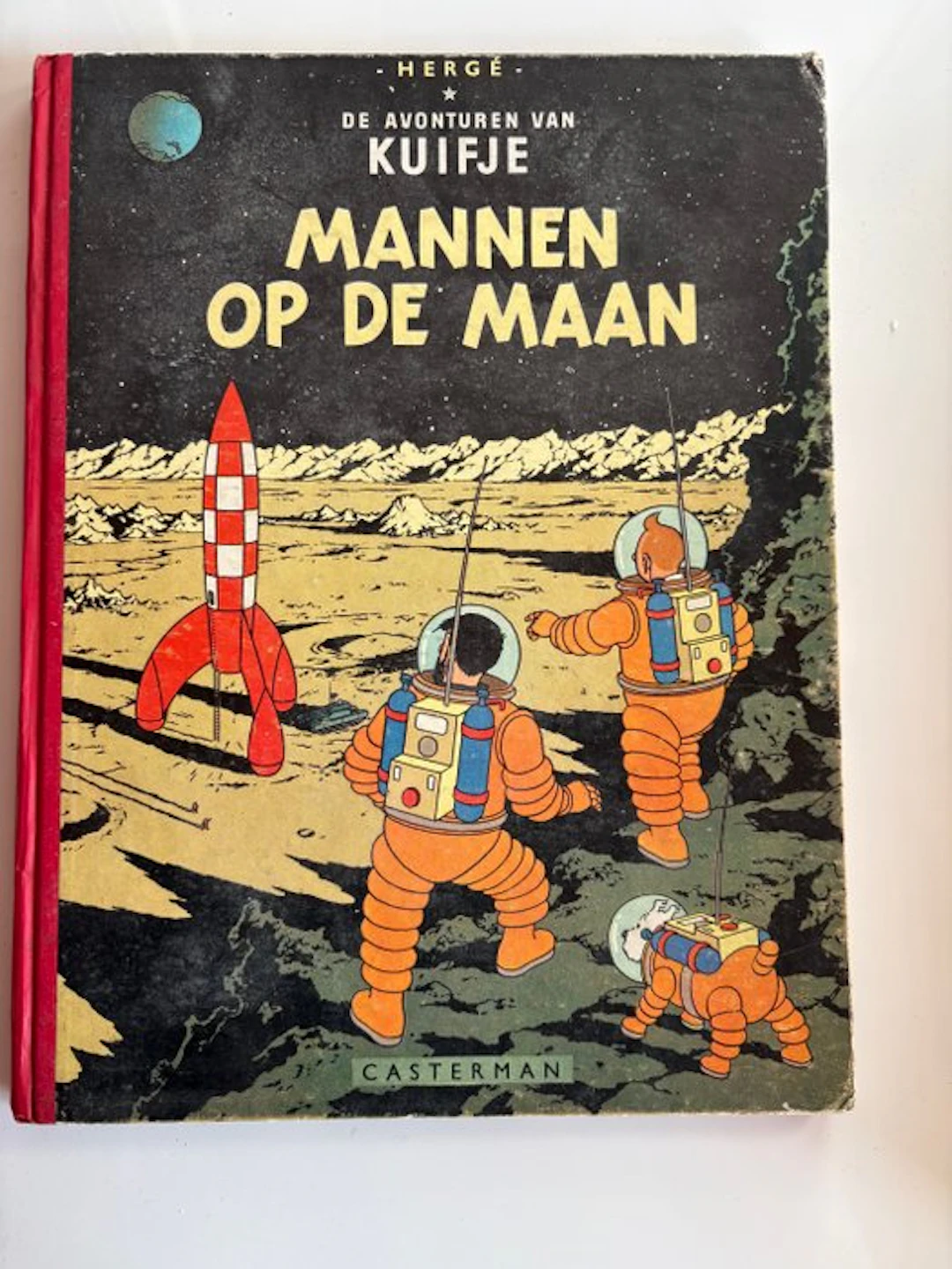 Kuifje - Mannen op de Maan - 1 Comic - Reprint - 1955