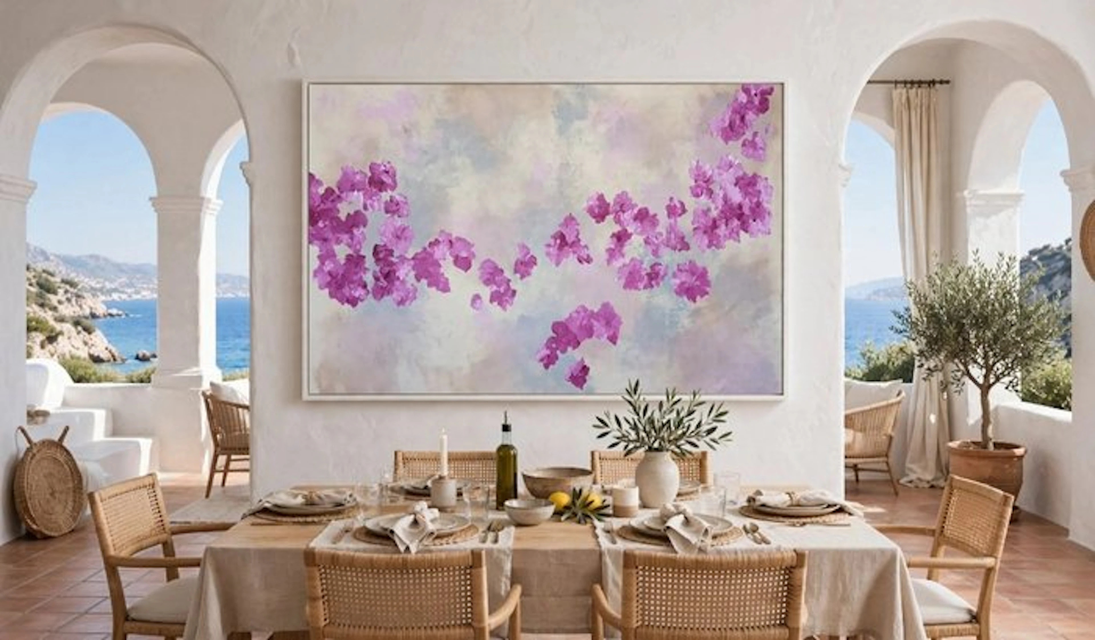 Pathos Art - Bouganville 140x90cm.