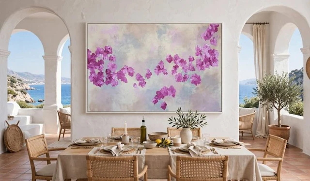 Pathos Art - Bouganville 140x90cm.