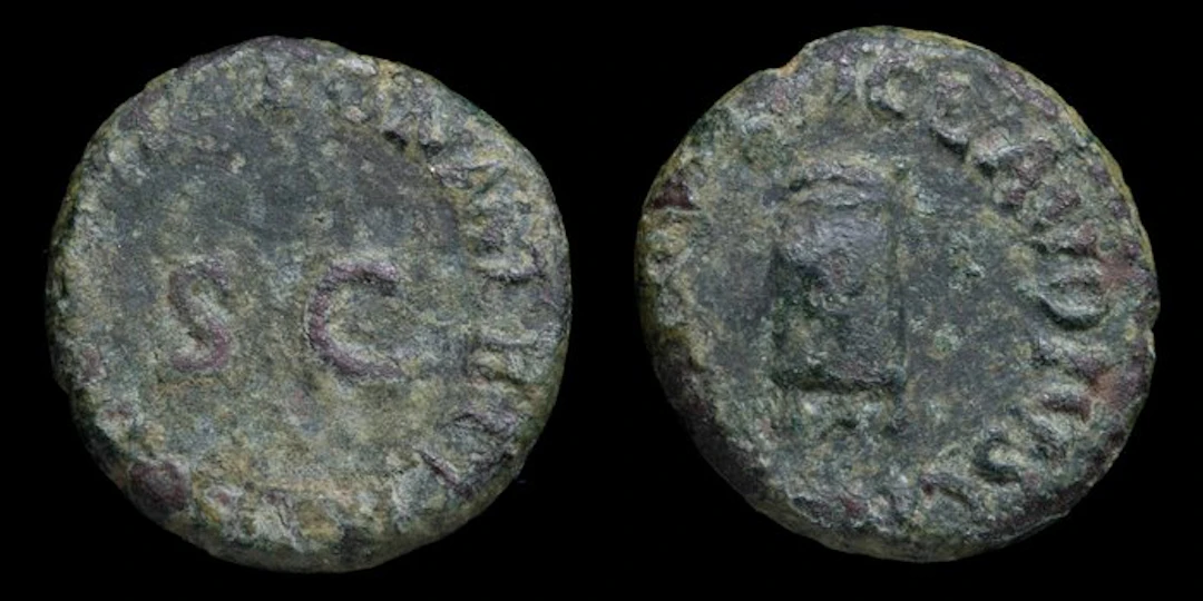 Roman Empire. Claudius (AD 41-54). Quadrans SC (No reserve price)