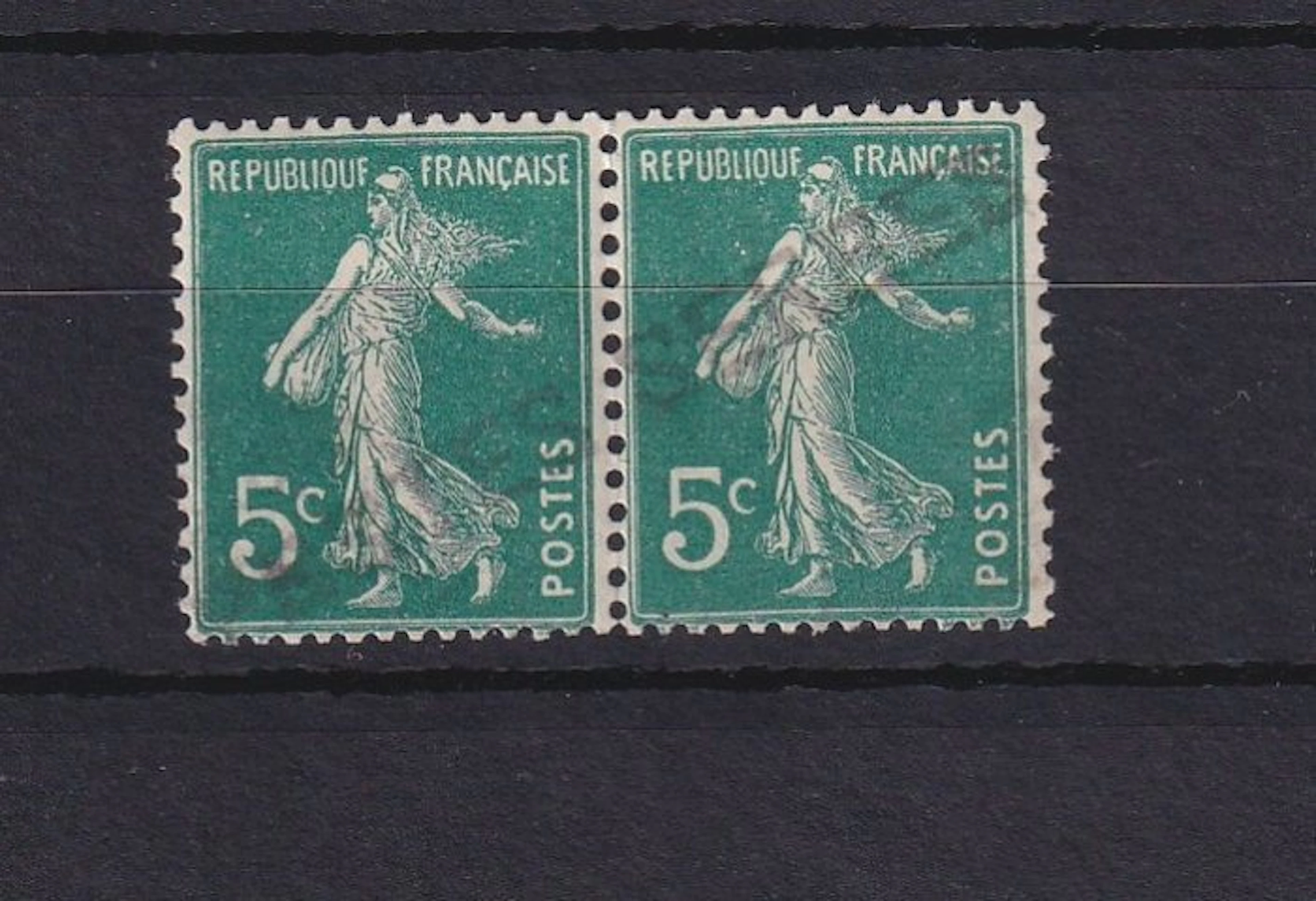 France 1917 - signé Pavoille, postes serbes à corfou