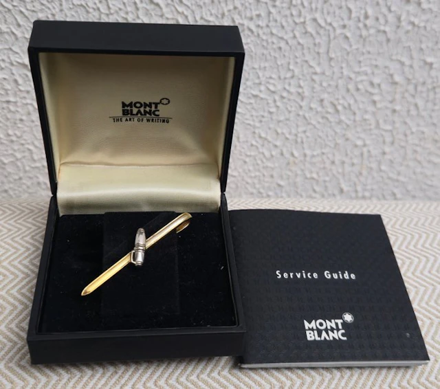 Montblanc - Tie clip - No reserve price Gold-plated