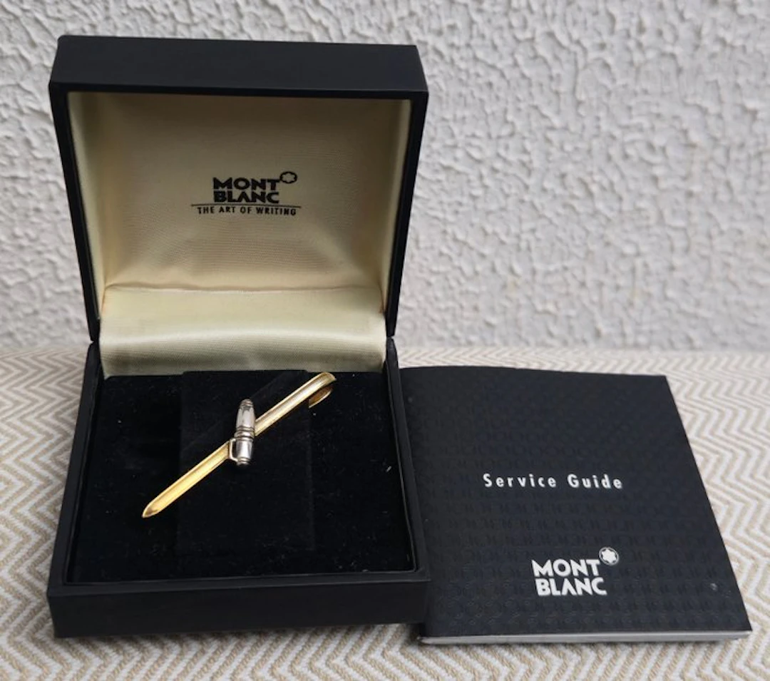 Montblanc - Tie clip - No reserve price Gold-plated