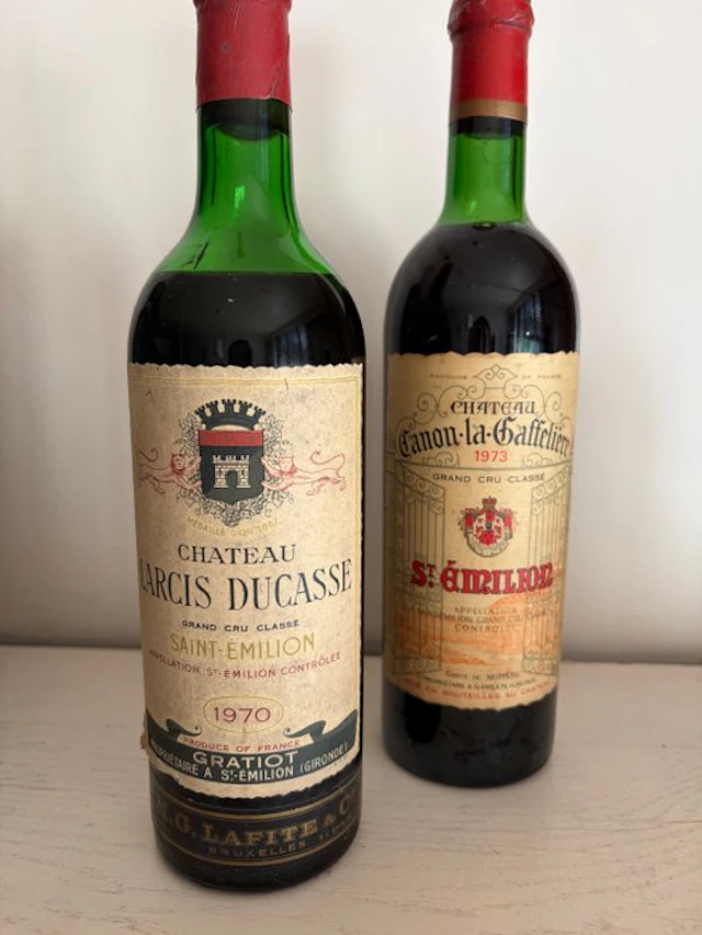 1970 Château Larcis Ducasse (Belgium bottled) & 1966...