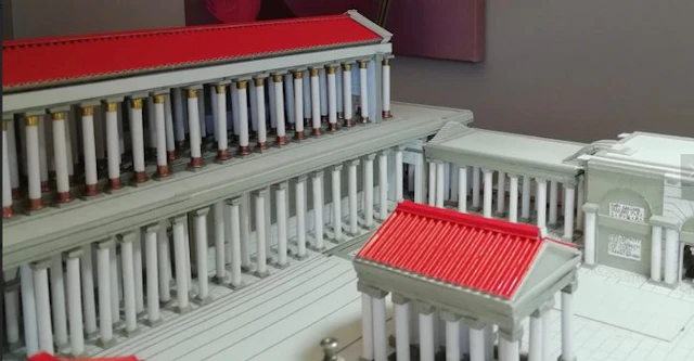 Holy Land Composito Monumental reconstruction in a 1:500...