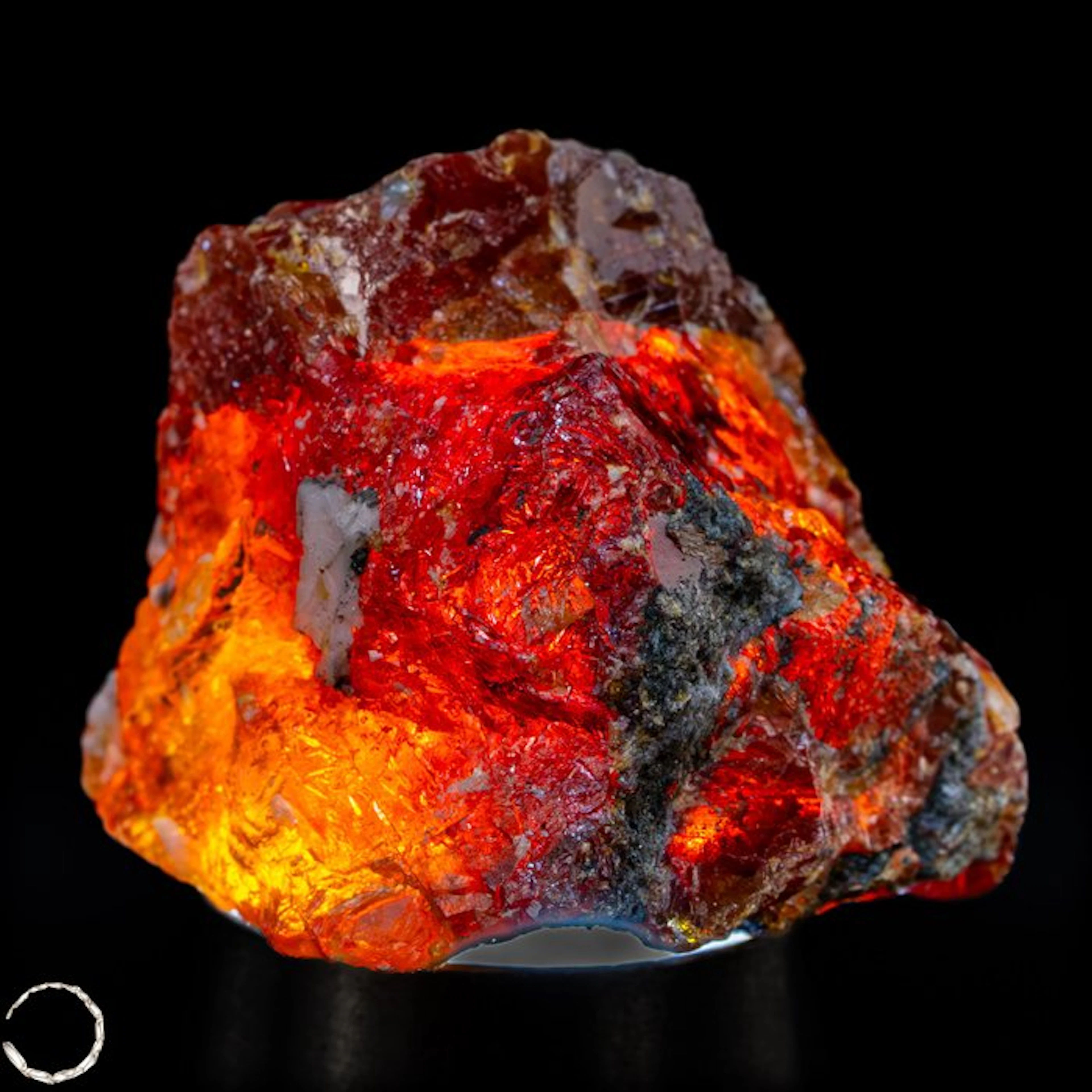 Natural sphalerite rough specimen – Translucent crystal...
