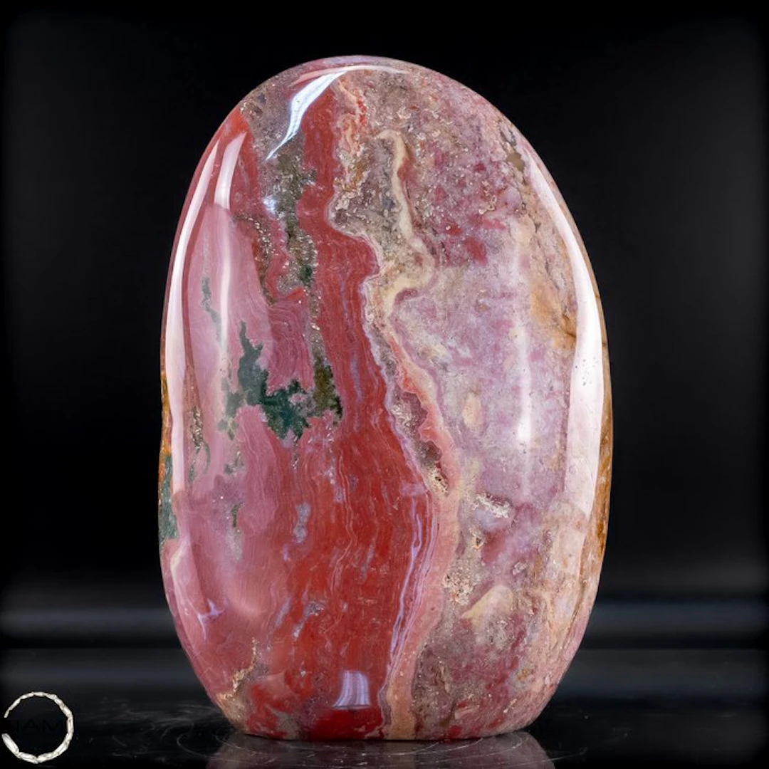 Rare Color Natural Very Artistic Ocean Agate Freeform- 1815.22 g