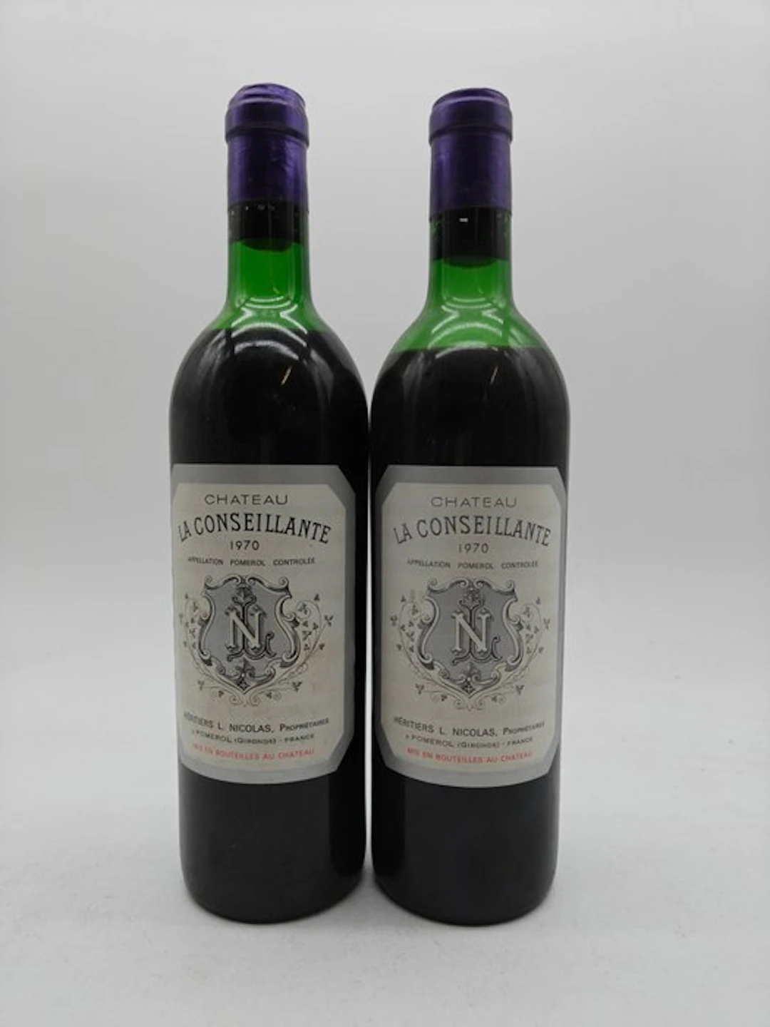 1970 Chateau La Conseillante - Pomerol - 2 Bottles (0.75L)