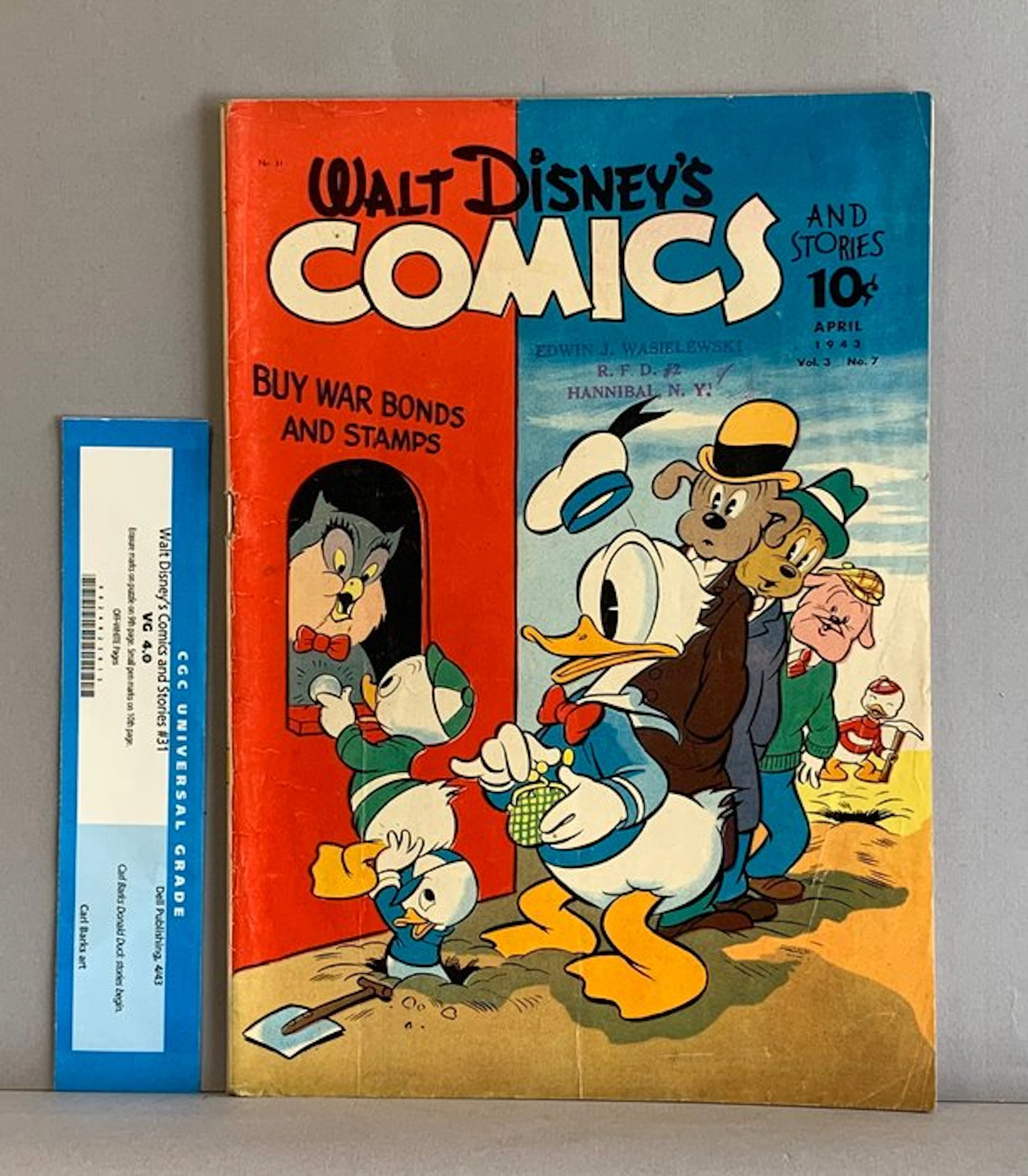 Walt Disney's Comics and Stories Vol.3 No.7 # 31 - Walt...