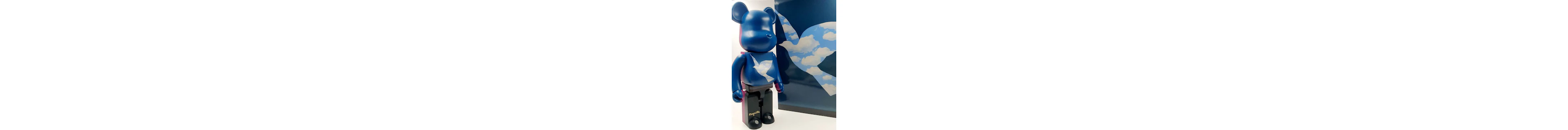 NO RESERVE Medicom Toy x René Magrite - Be@rbrick 1000%...