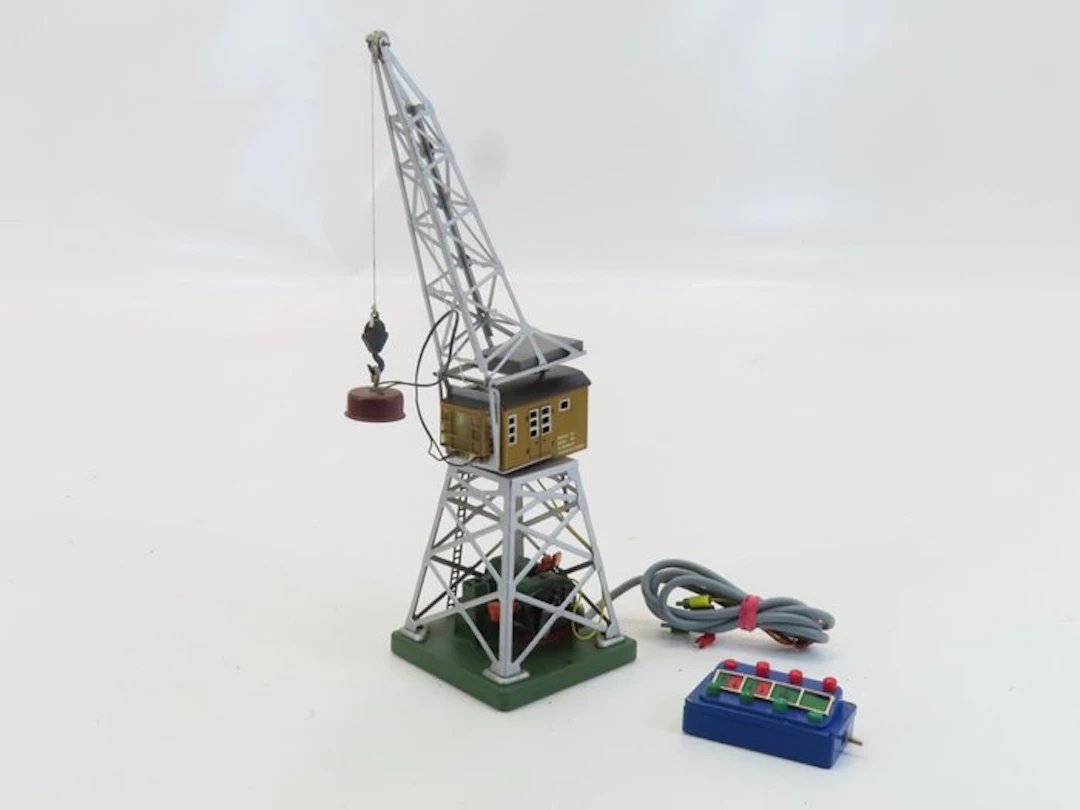 Märklin H0 - 7170/7051 - Model train scenery (1) - Electric crane with control.
