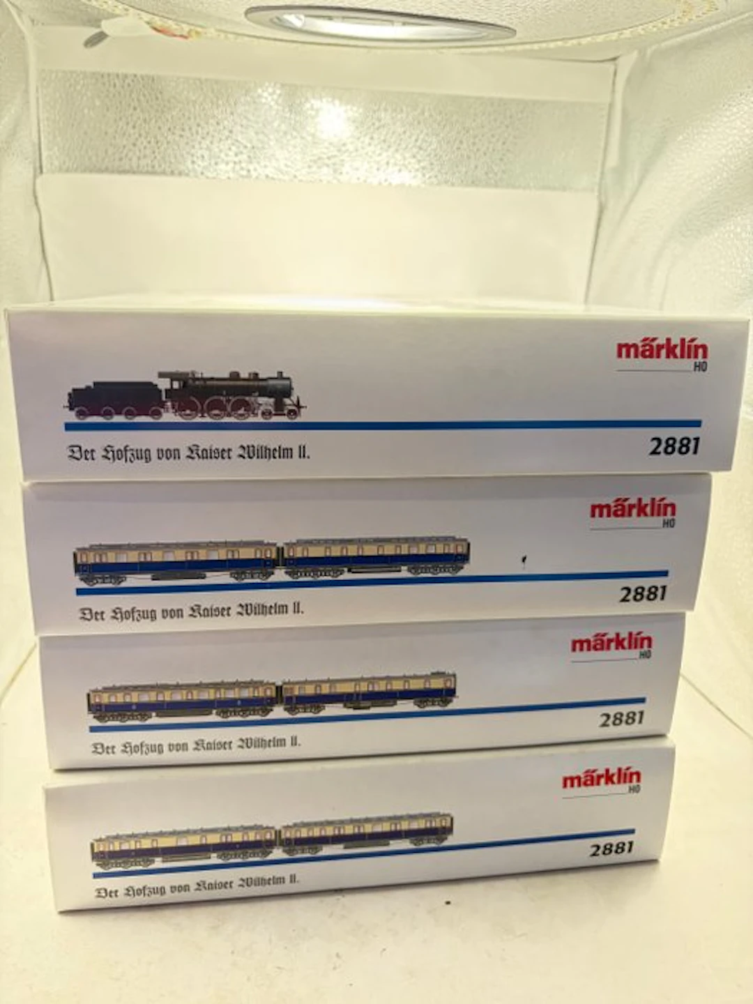 Märklin H0 - 2881 - Steam locomotive with tender (1)...
