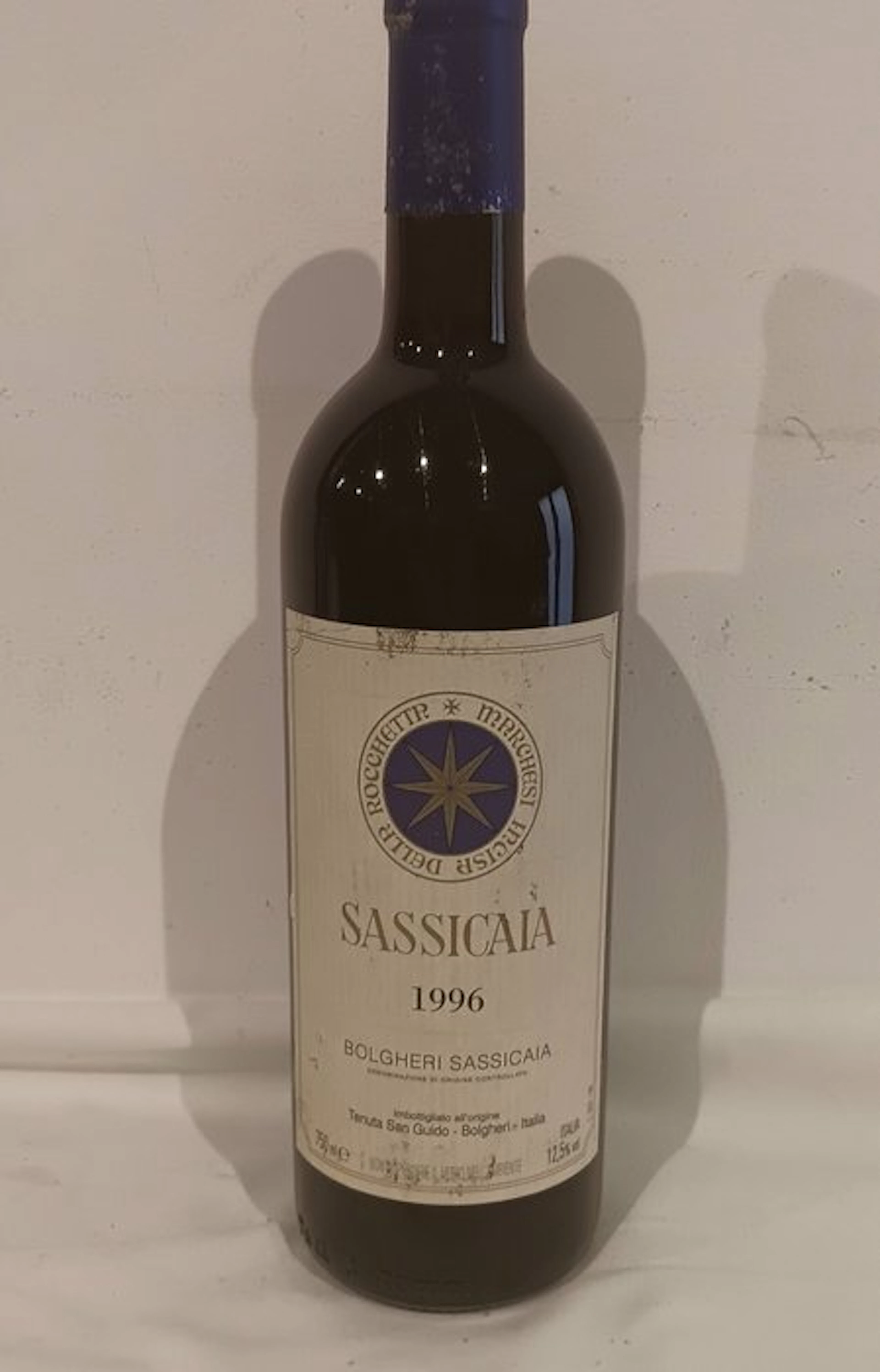 1996 Tenuta San Guido, Sassicaia - Bolgheri - 1 Bottle (0.75L)