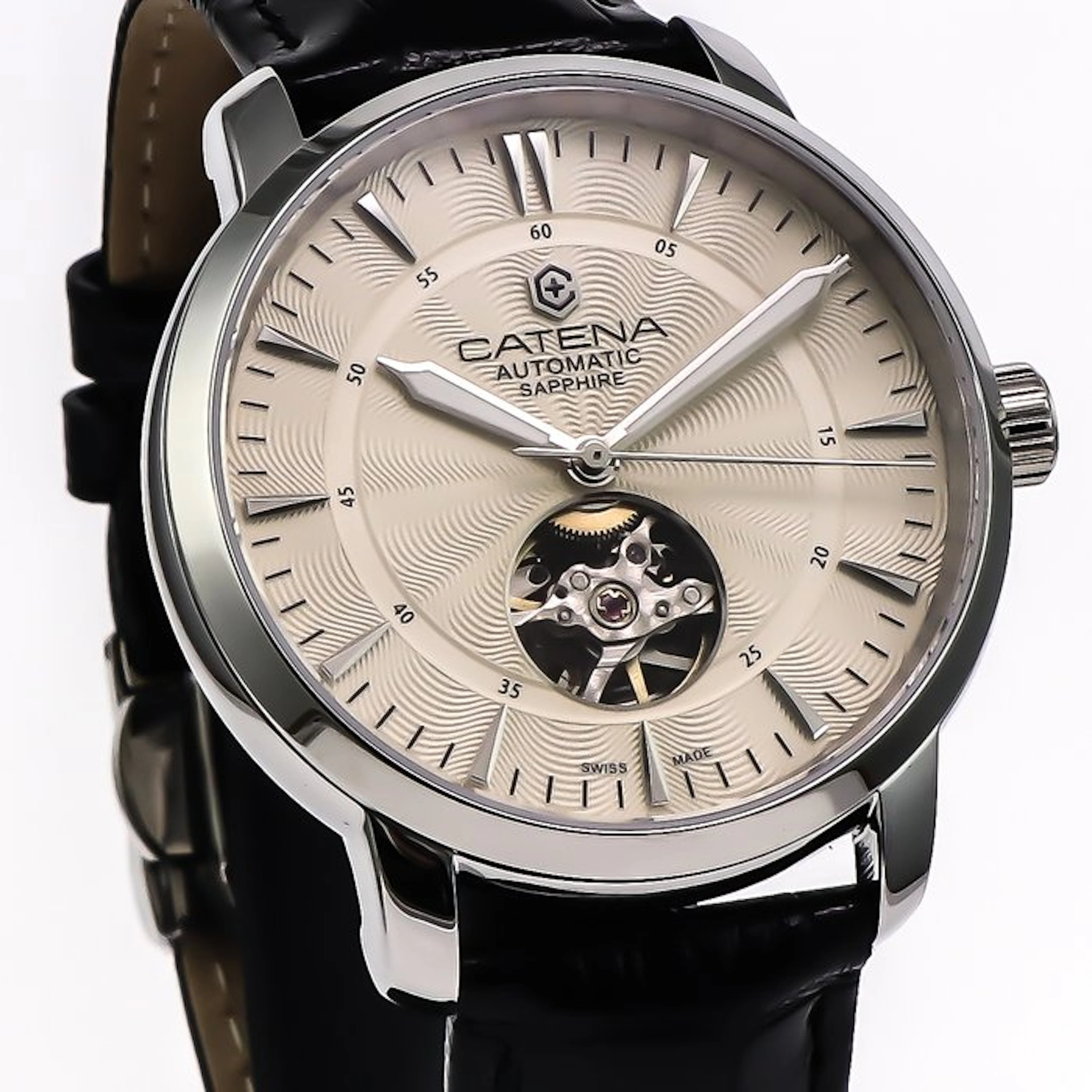 Catena - Automatic Swiss Watch Open Heart - CAH026-EA...