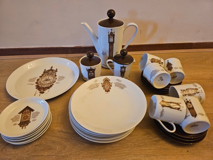 Mitterteich Porzellan - Coffee set for 6 (24) - Porcelain