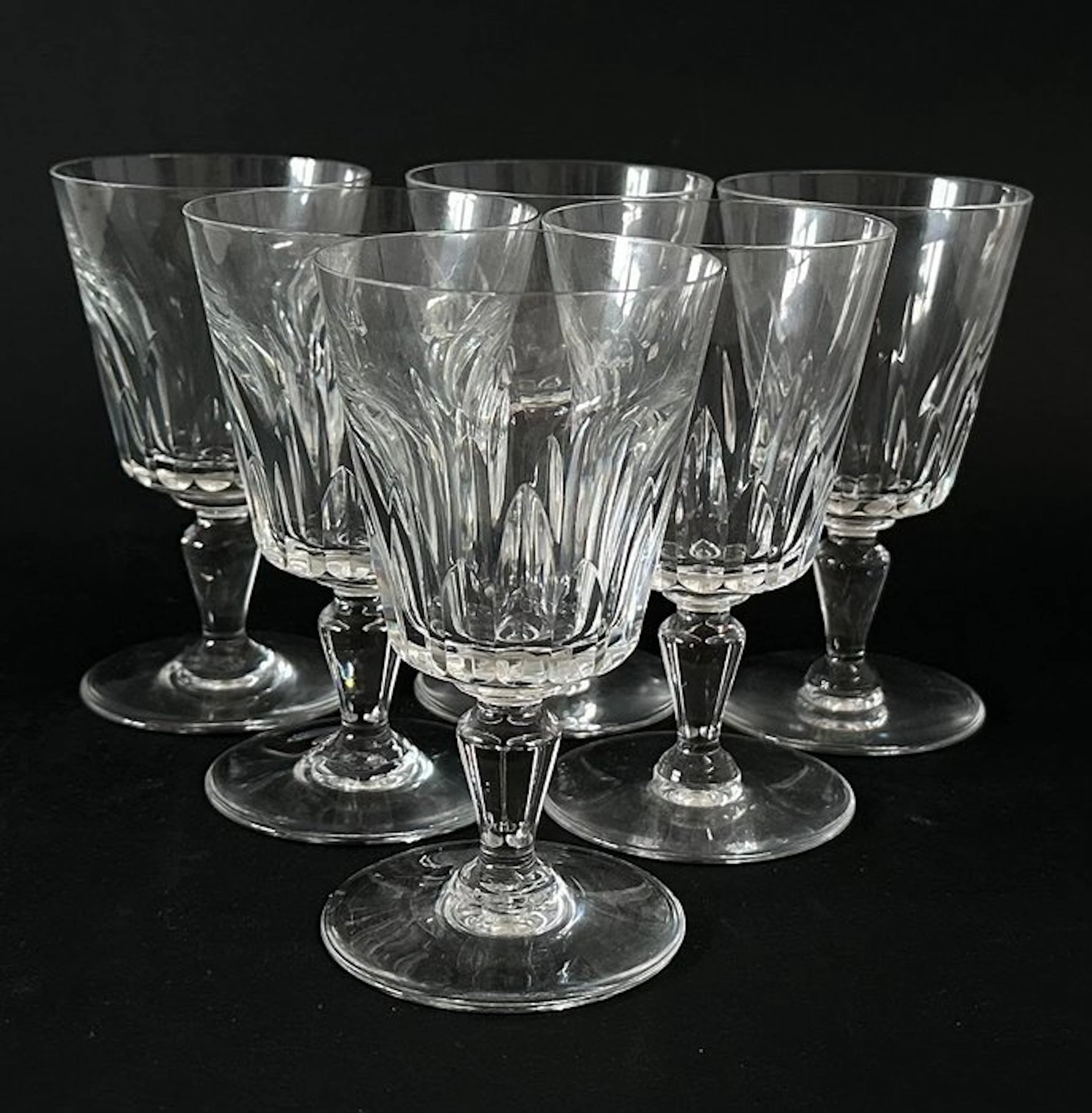 Baccarat Set 6 Bicchieri Vino in Cristallo Baccarat...