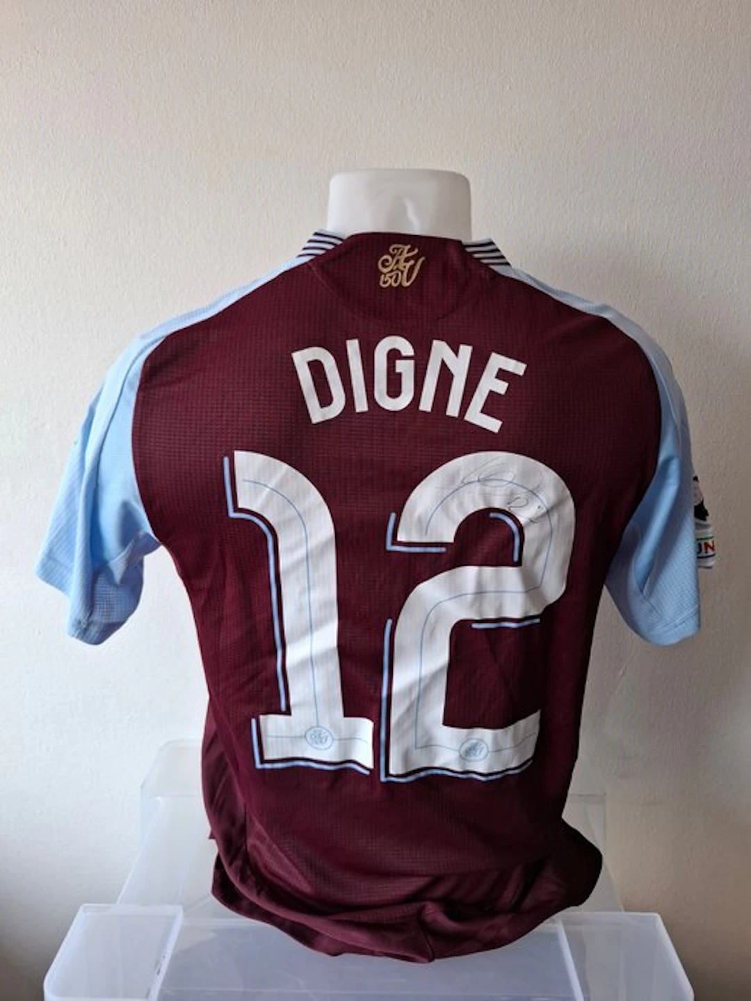 Aston Villa FC - UEFA Champions League - Lucas Digne - 2024 - Football jersey