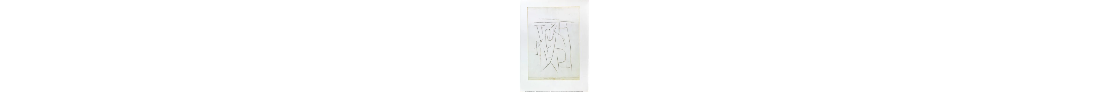 Paul Klee (after) - Fragments of the Weiland area