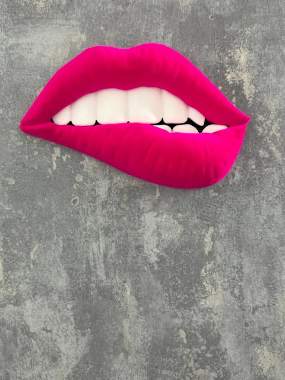 KIRAS - BOCCA "DESIDERO" FUCSIA VELLUTO 26CM