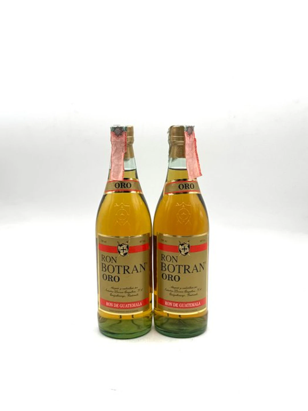 Industria Licorera Ouegalteca - Ron Botran Oro - b. 1980s - 70cl - 2 bottles