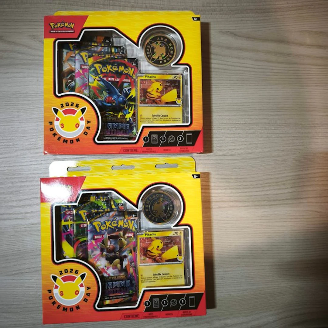 Pokémon - 2 Box - Collezione Pokémon Day 2026 - Various sets