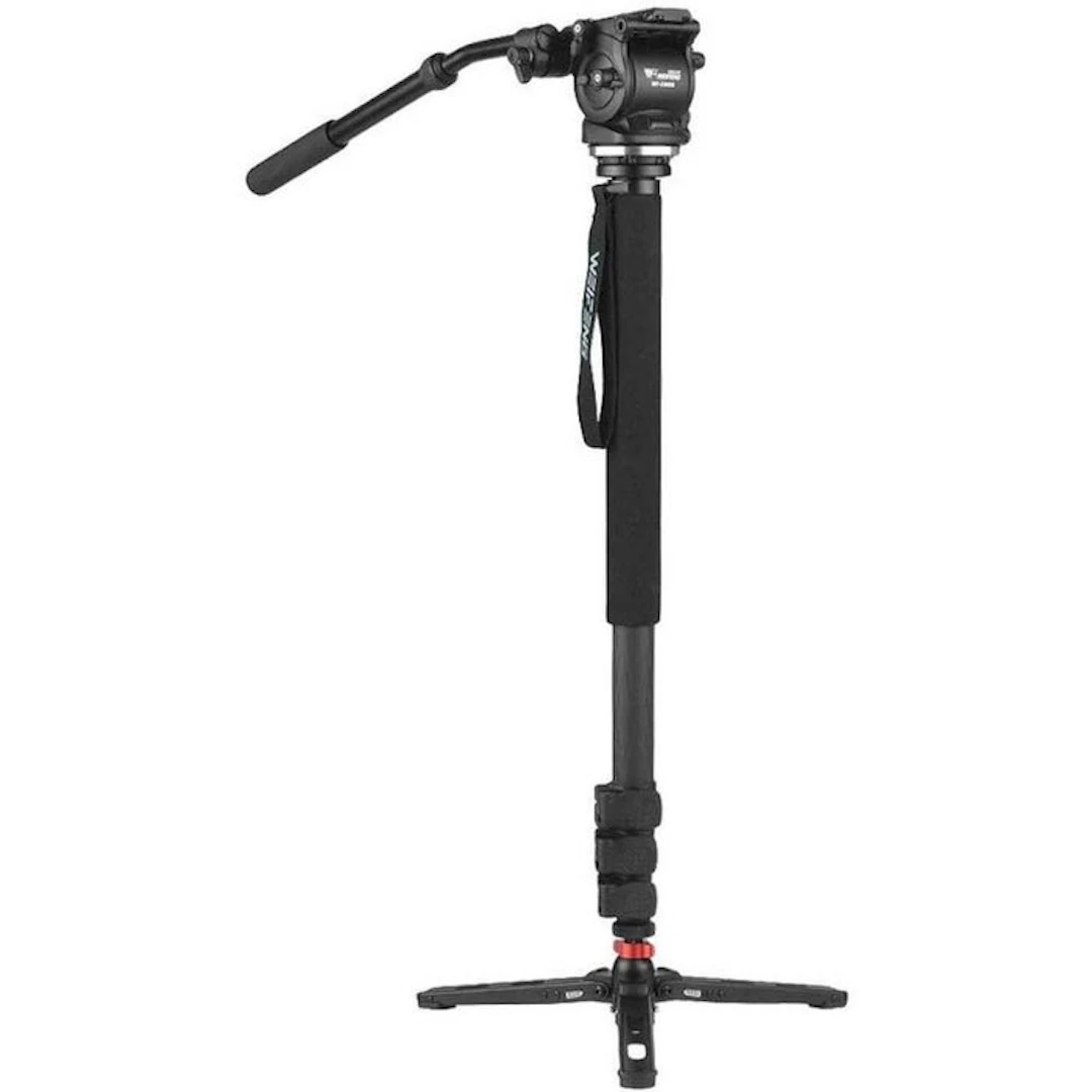 Nest WF-C500S Carbon Monopod met Fluid Video Head - Nieuw! (9176) Tripod