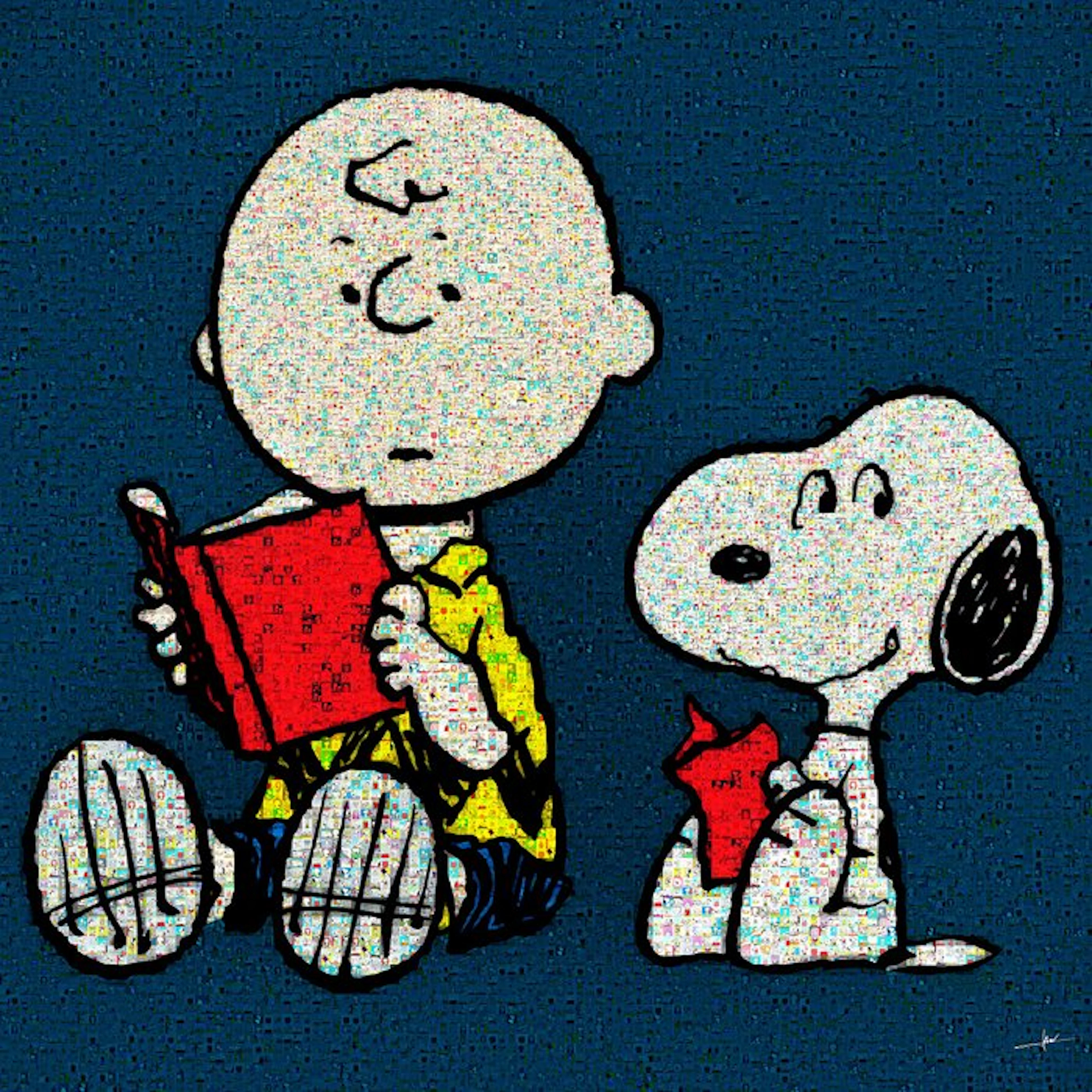 David Law (1967) - Crypto Snoopy & Charlie Brown