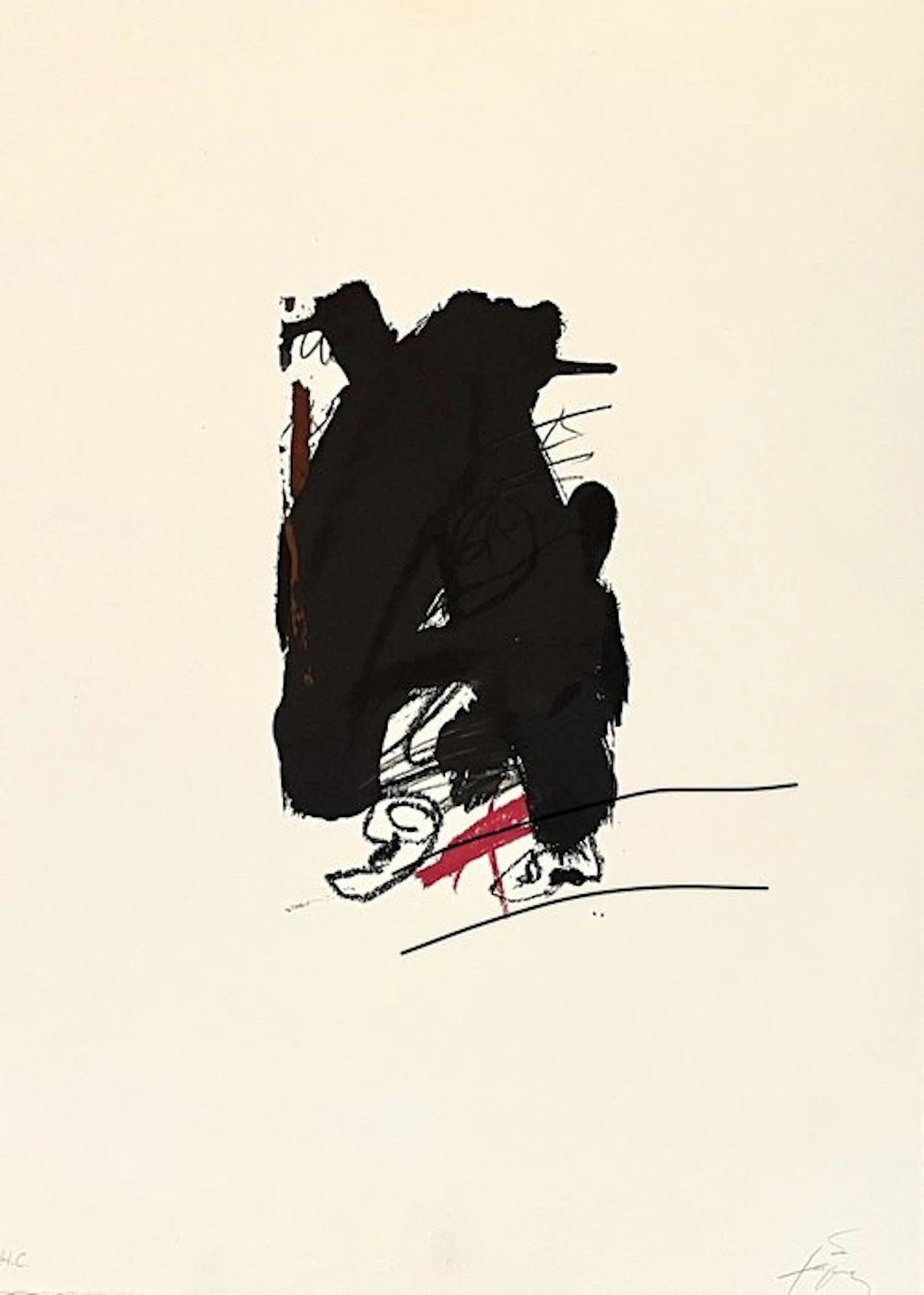 Antoni Tapies (1923-2012) - La Clau del Foc