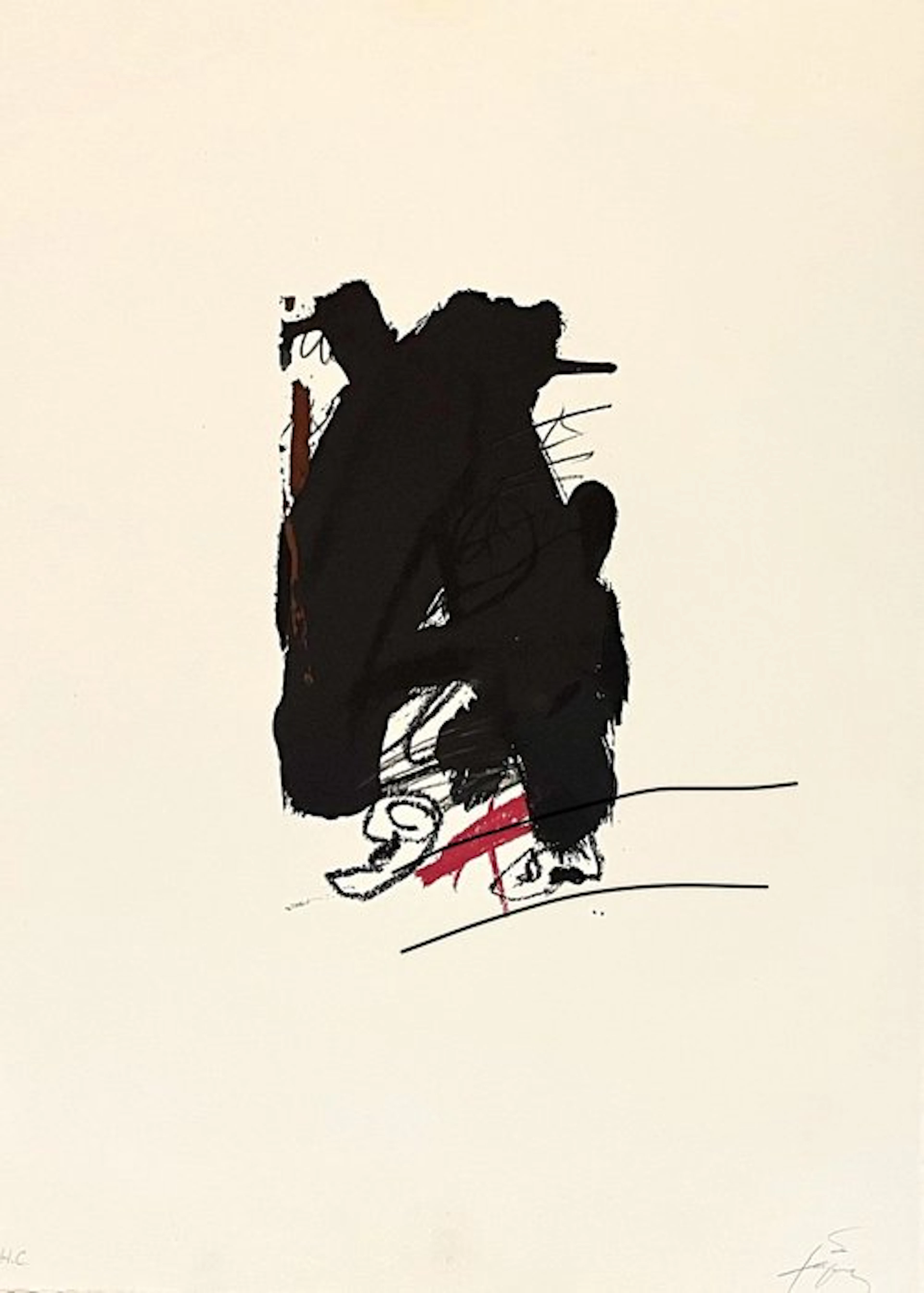 Antoni Tapies (1923-2012) - La Clau del Foc