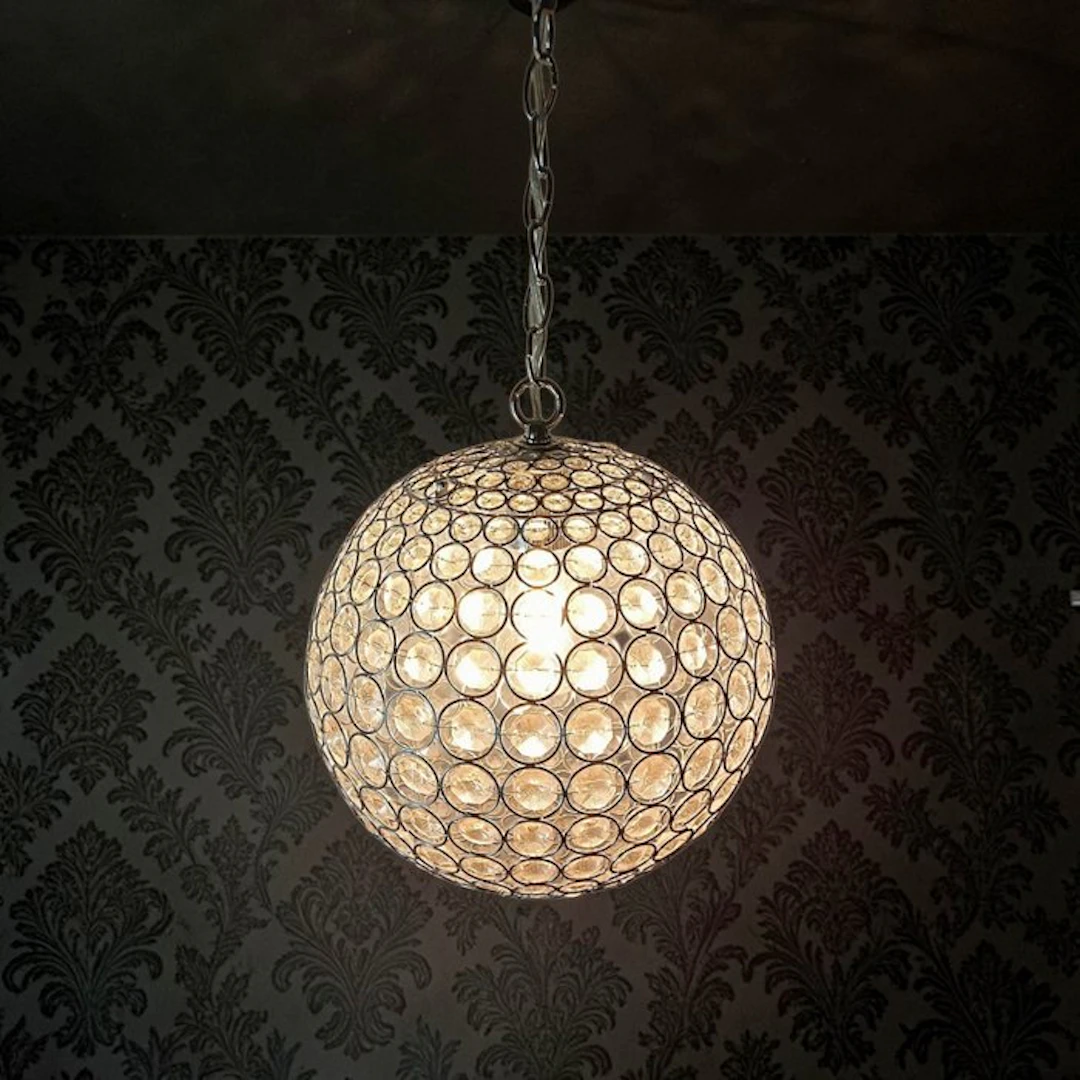 Chandelier - Crystal Pendant Lamp - 50 cm - Crystal
