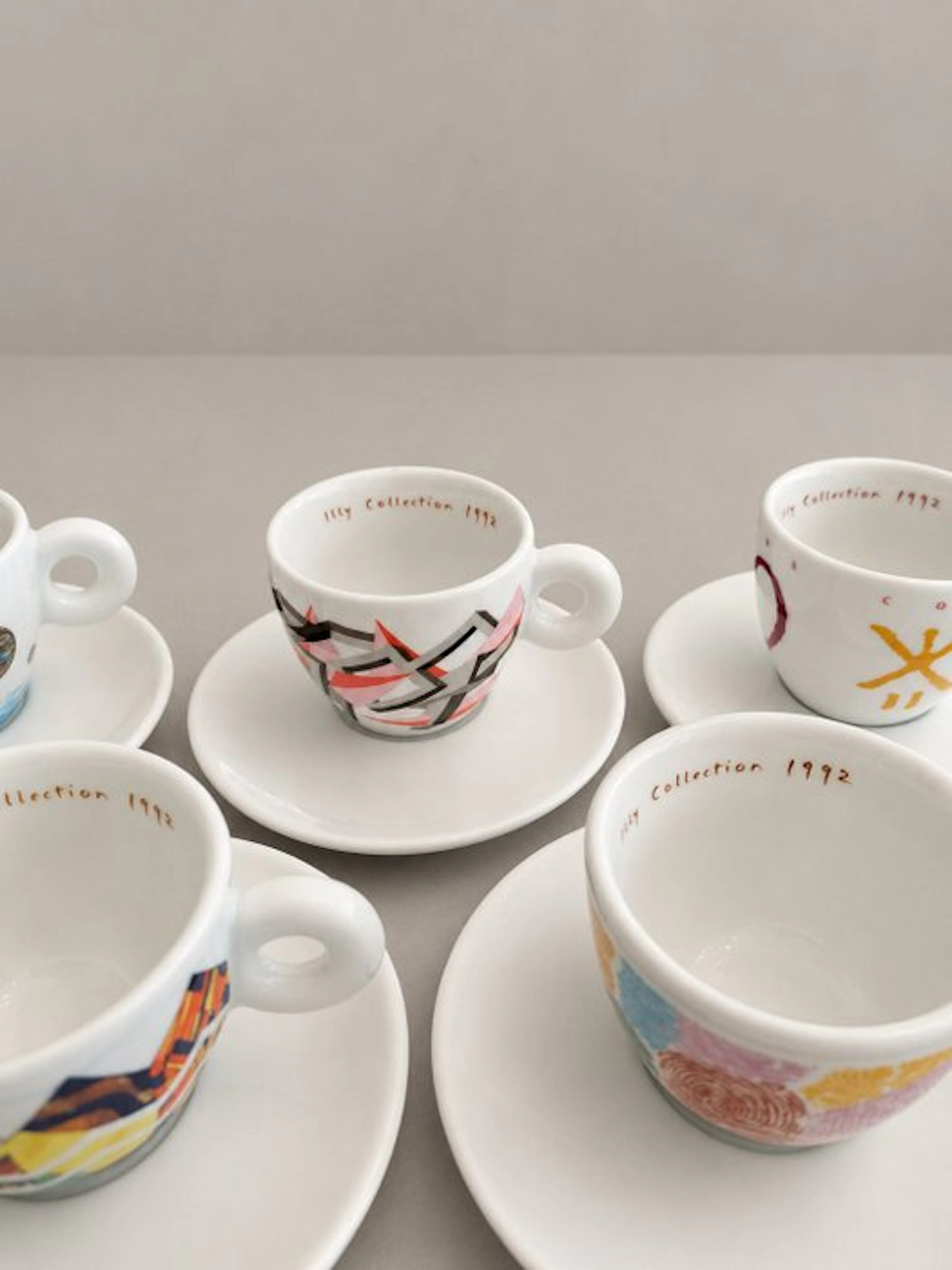 illy - Coffee set (6) - illy Collection 1992 - Porcelain