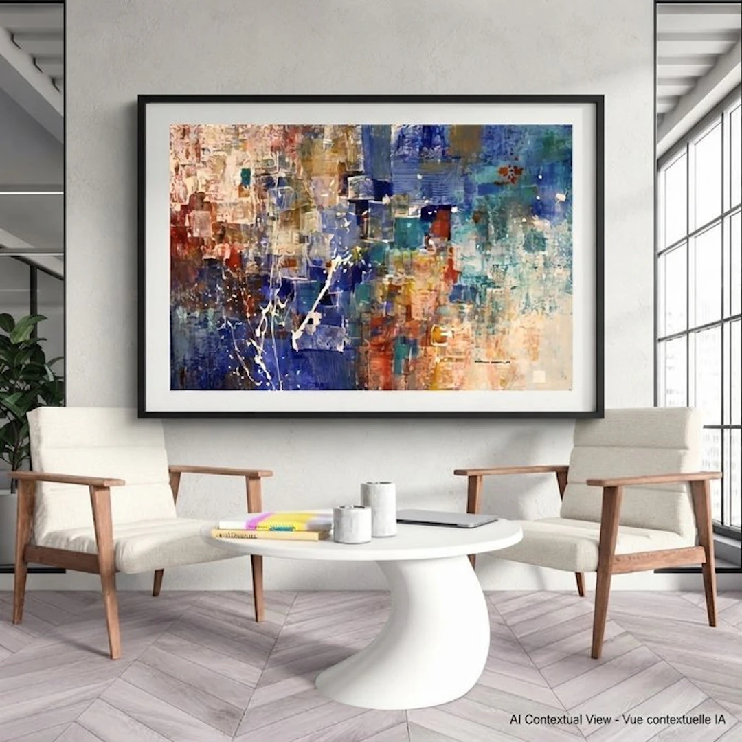 Dam Domido - NO RESERVE PRICE-Éclats d'énergie - 160 x 100 cm
