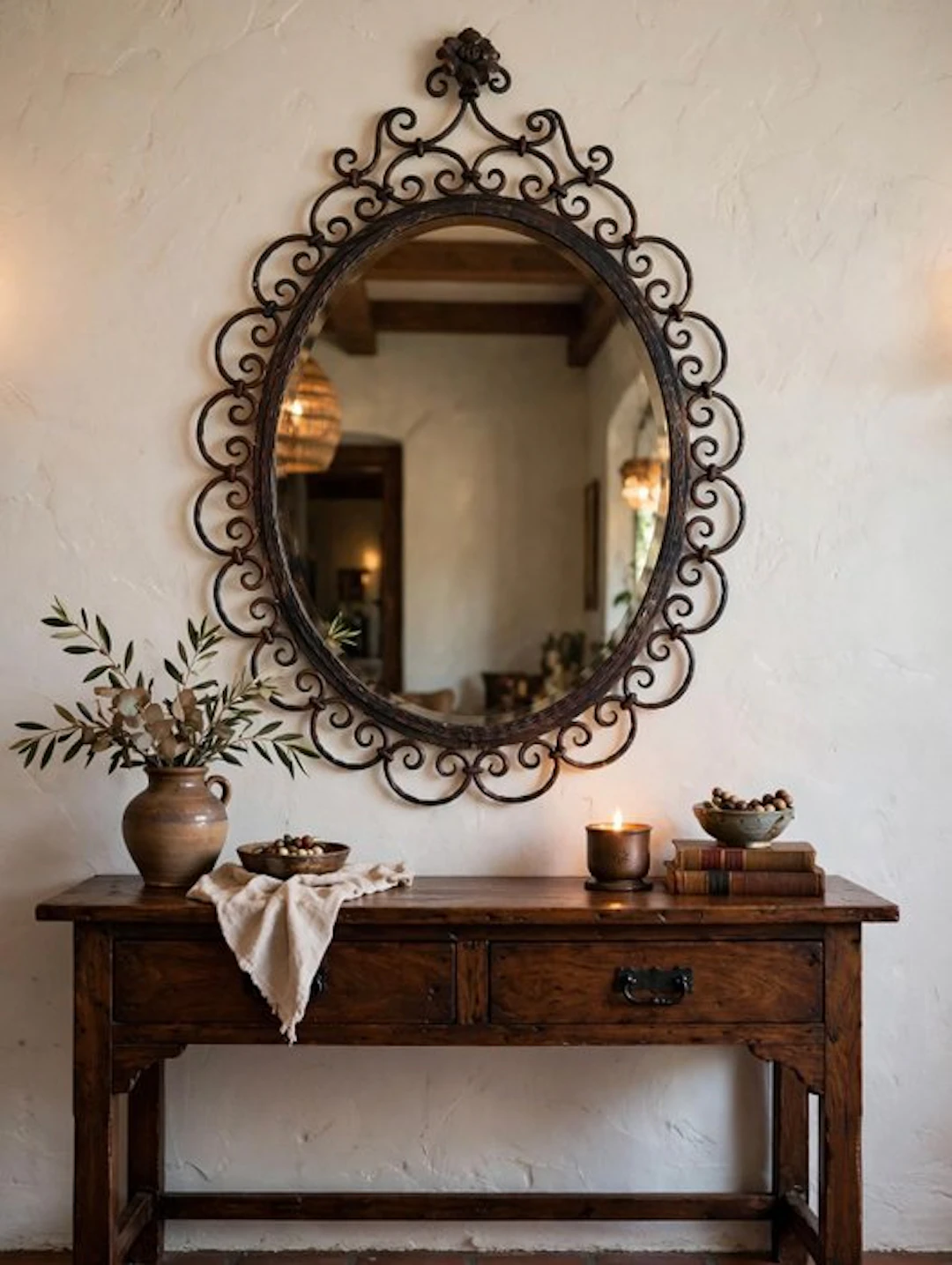 A RTI F R - Frame - Wrought iron - Beaten by hand