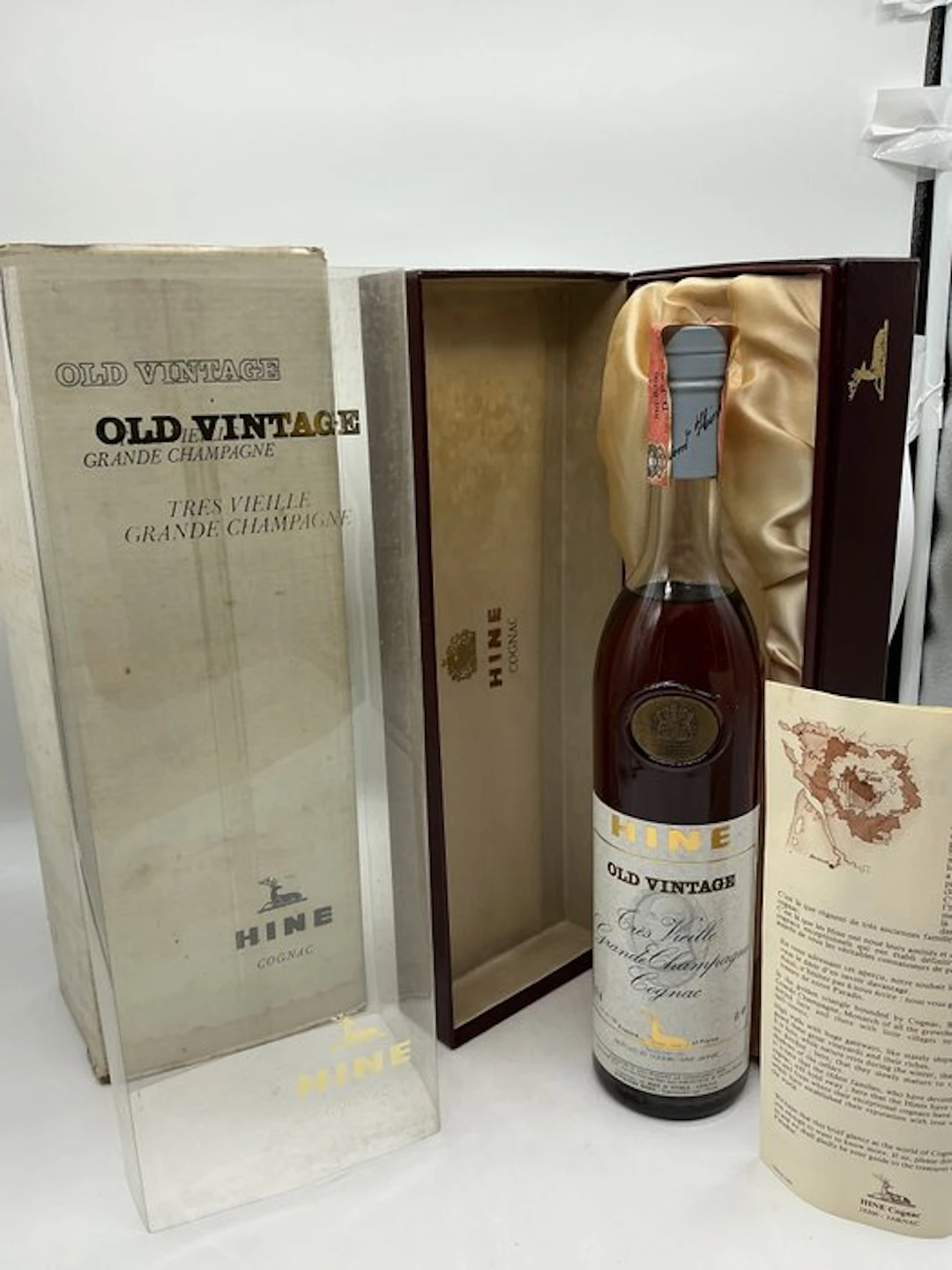 Hine - Old Vintage Très Vieille Grande Champagne - b. 1980s - 70cl