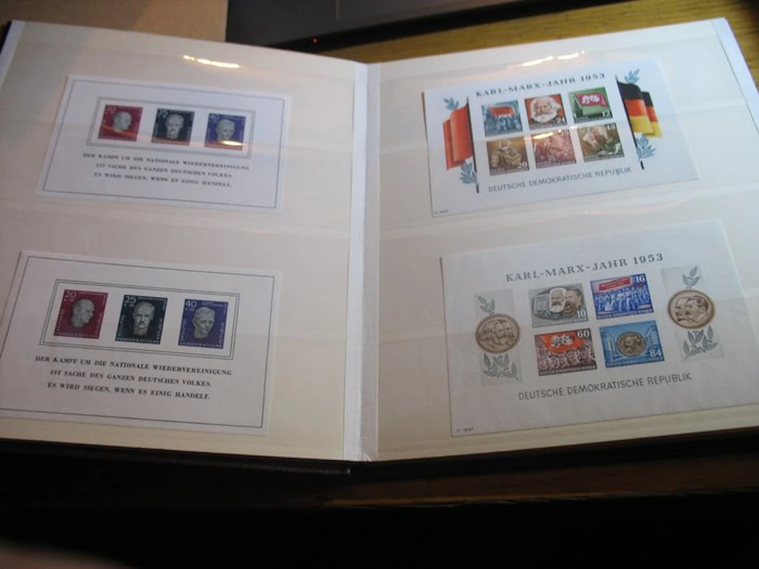 GDR - Blocks and miniature sheets ** and canceled, including Block 8/9B **
