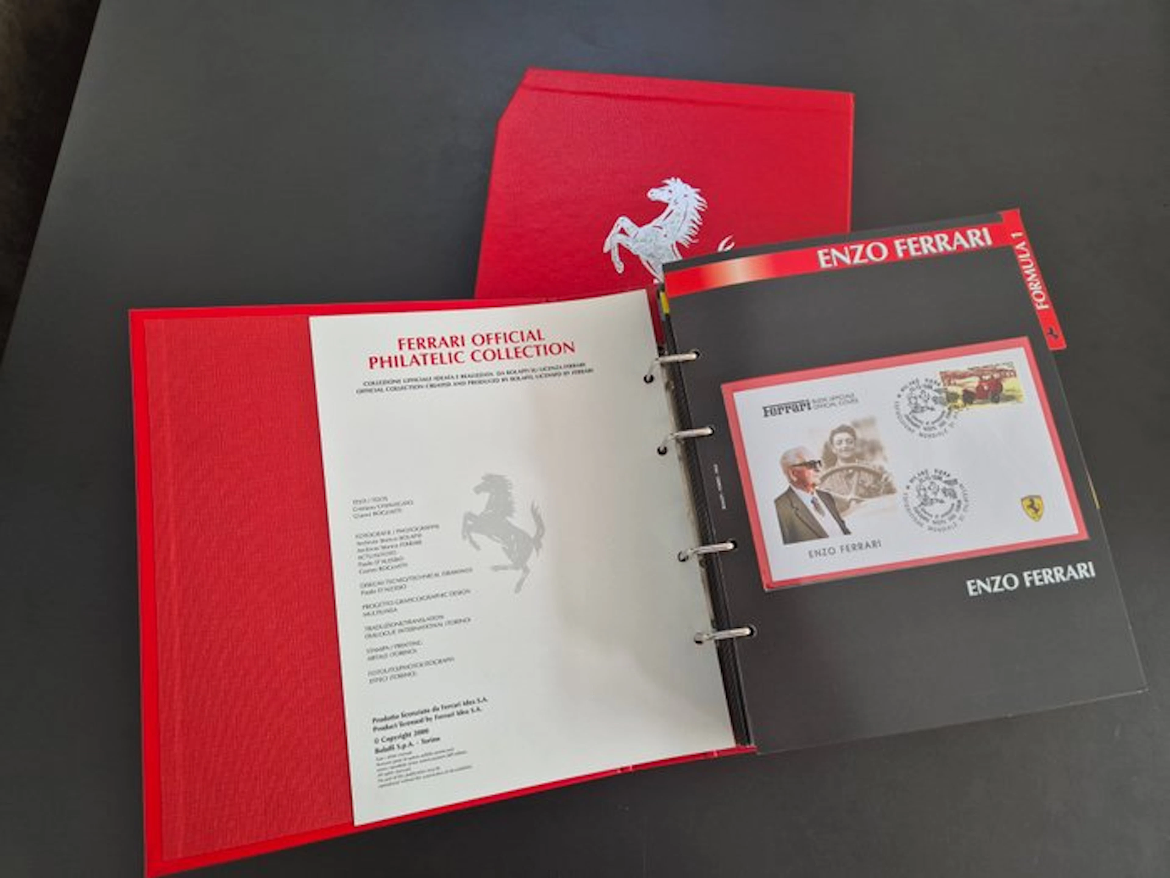 C. Chiavegato, G. Rogliatti - Ferrari Official Philatelic Collection