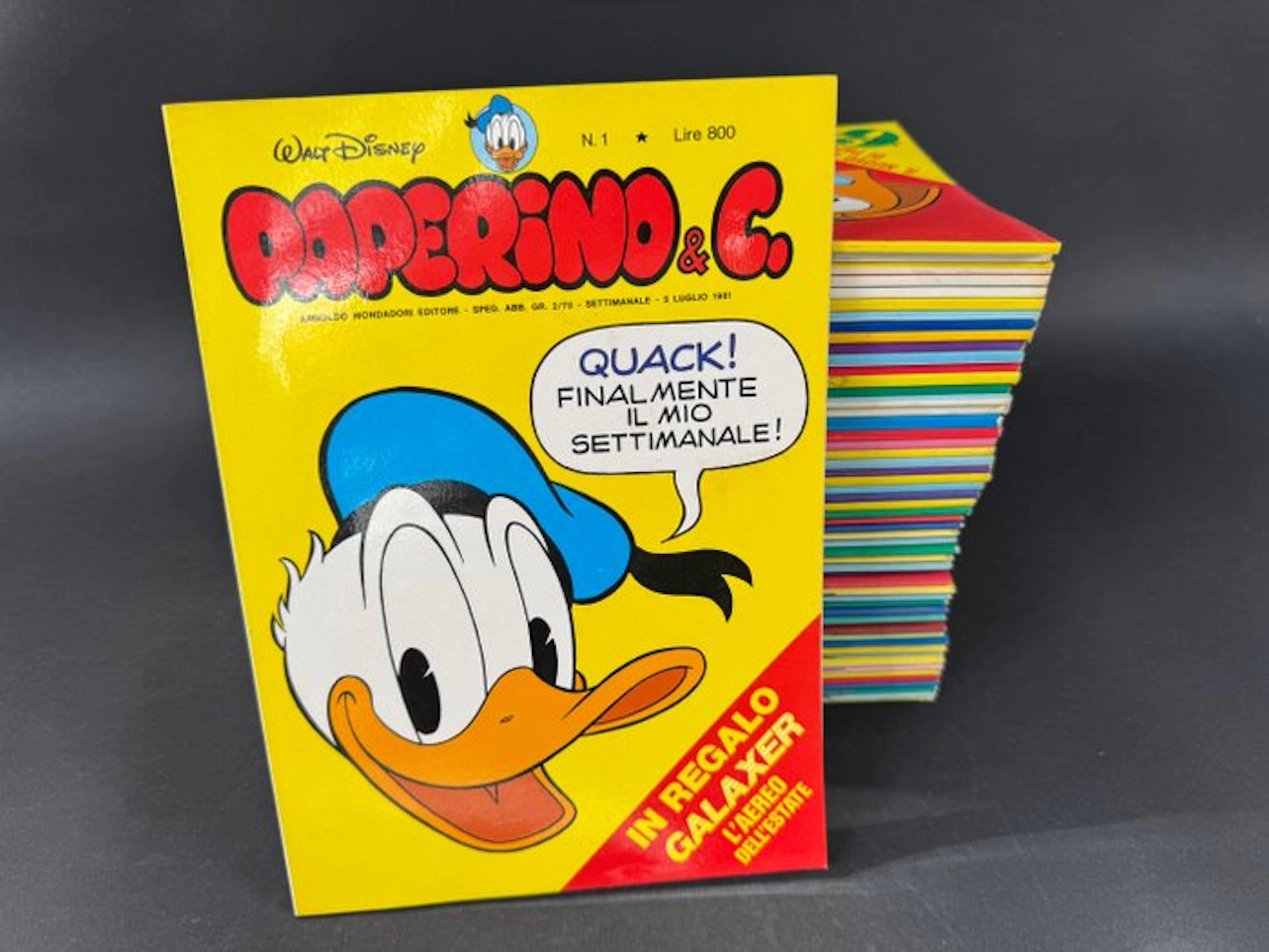 Paperino & C. nn. 1/56 - Completa con gadget - 56 Album - First edition - 1981