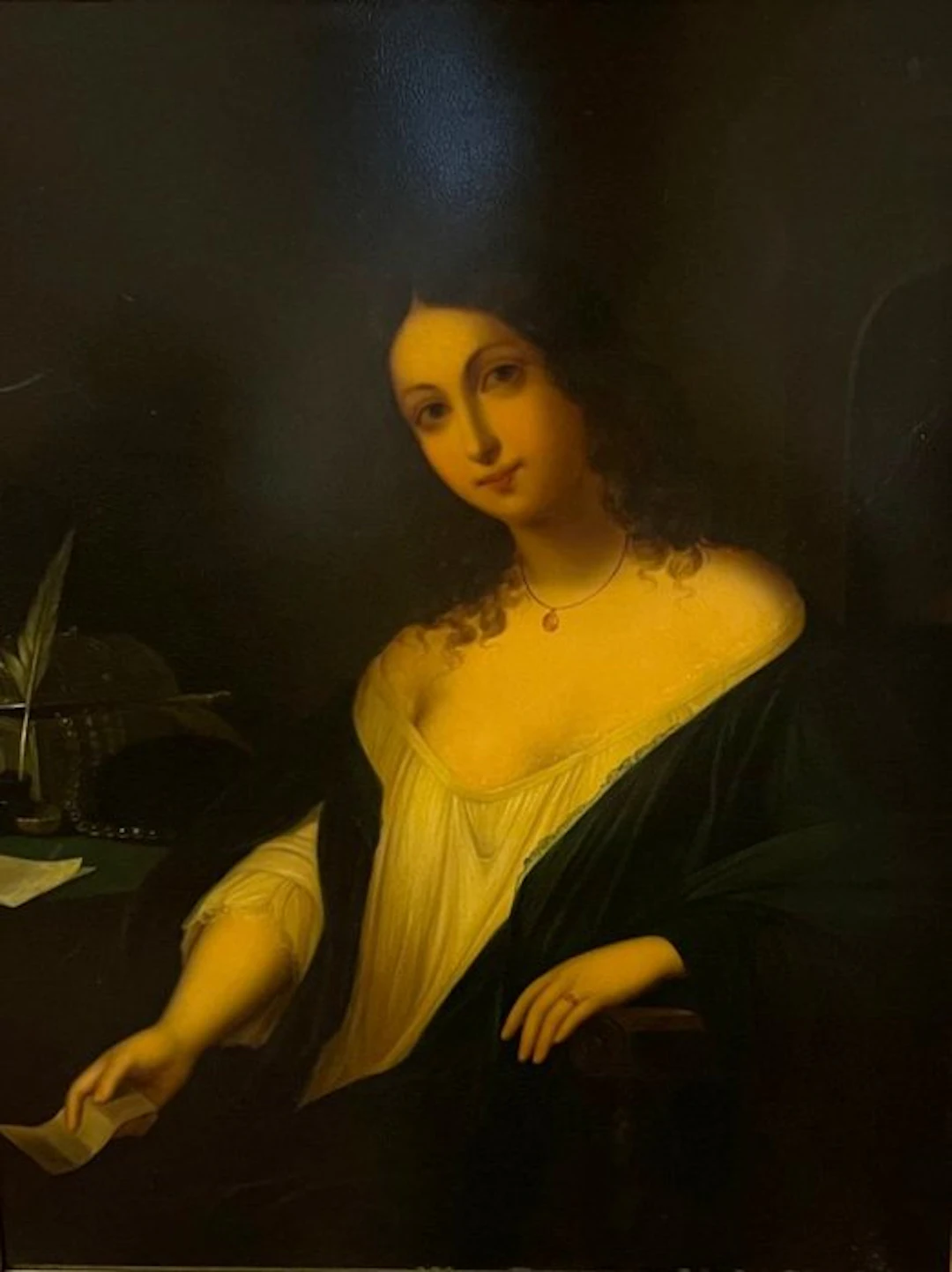 Natale Schiavoni (1777-1858), Attributed to - La lettera