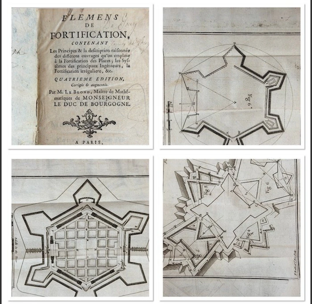 Le Blond - Élémens de fortification - 1756