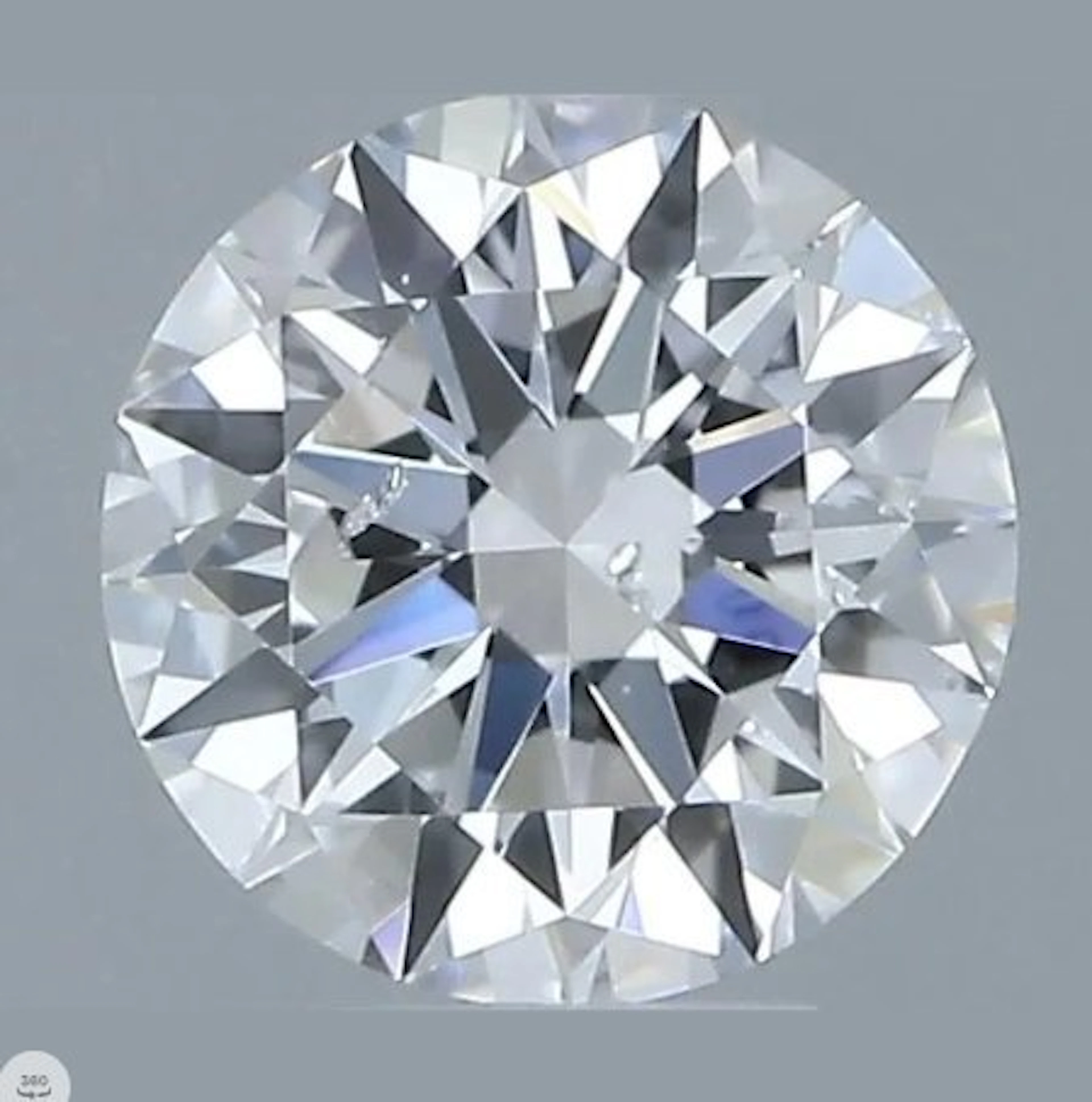 1 pcs Diamond (Natural) - 0.30 ct - Round - D...