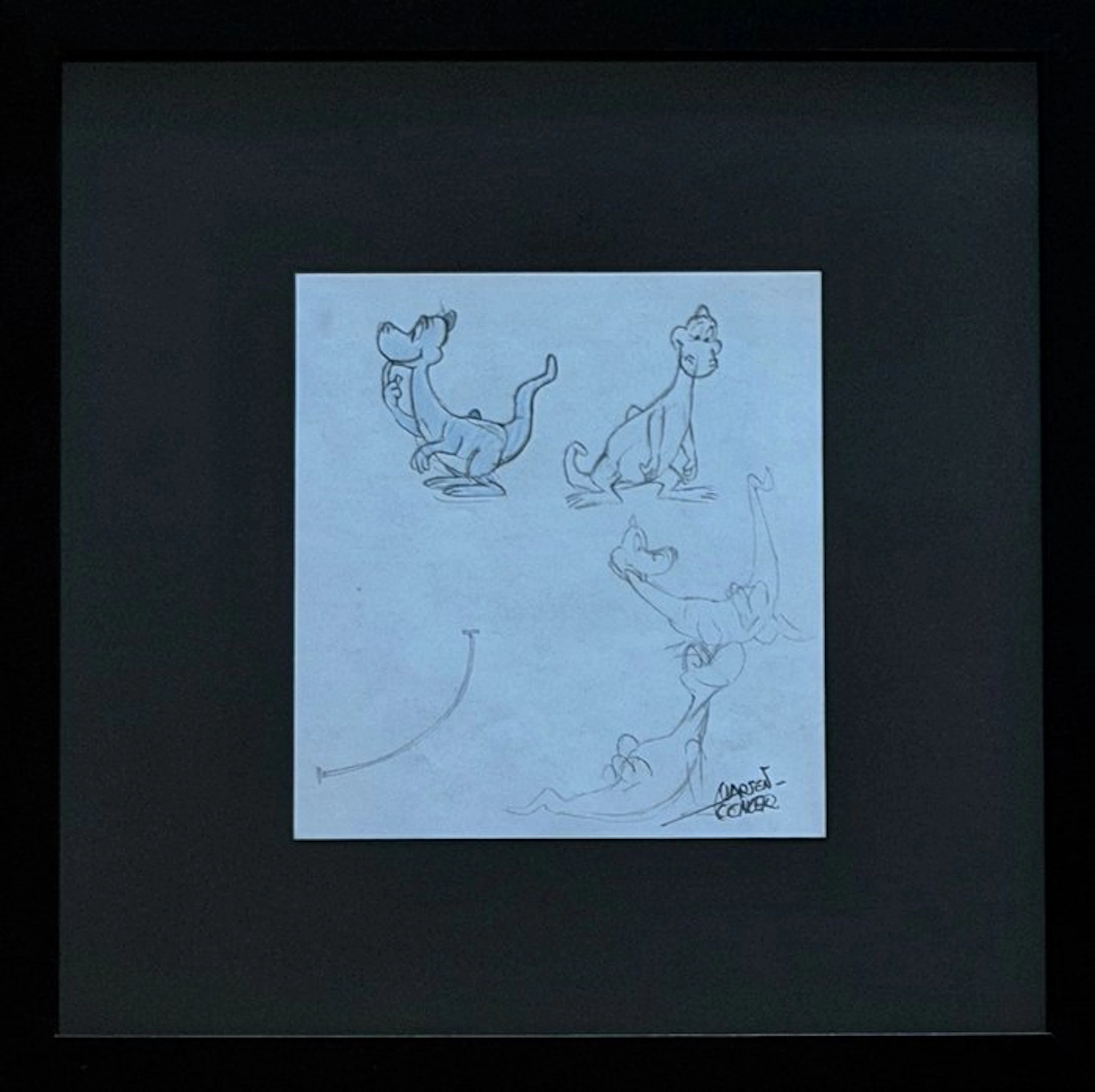 Toonder, Marten - 1 Many original drawings - Tom Poes...