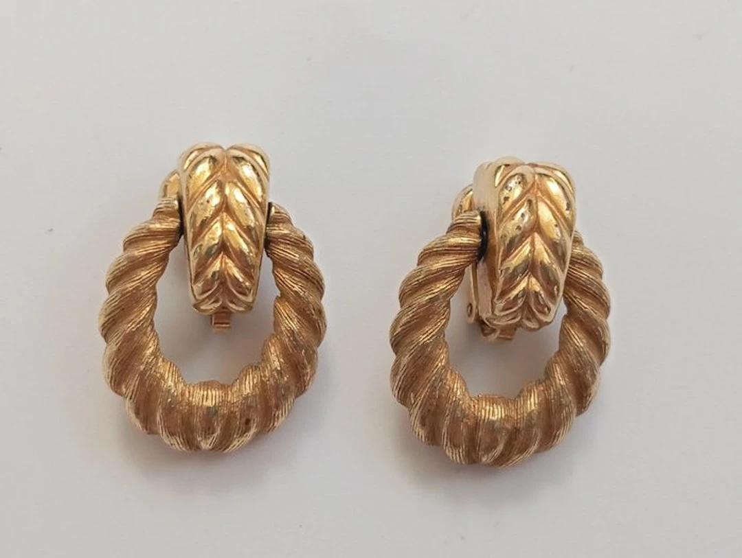 No reserve price - Christian Dior - Earrings Gold-plated