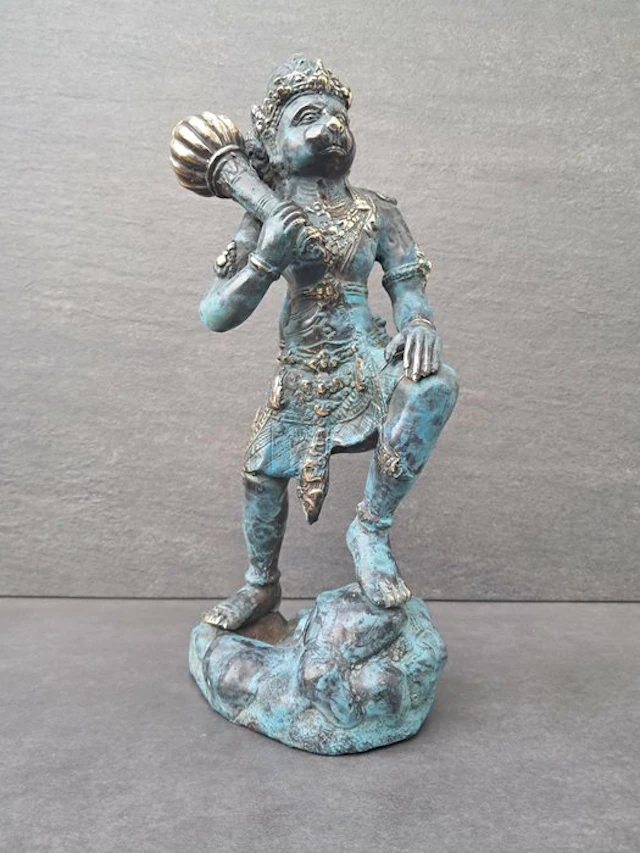Hanuman le dieu singe - Statue - Indonesia (No reserve price)