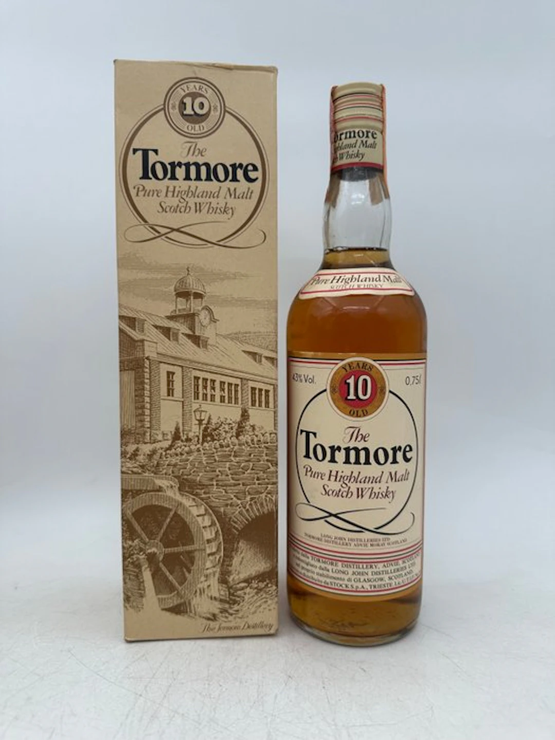 Tormore 10 years old - b. 1980s - 75cl