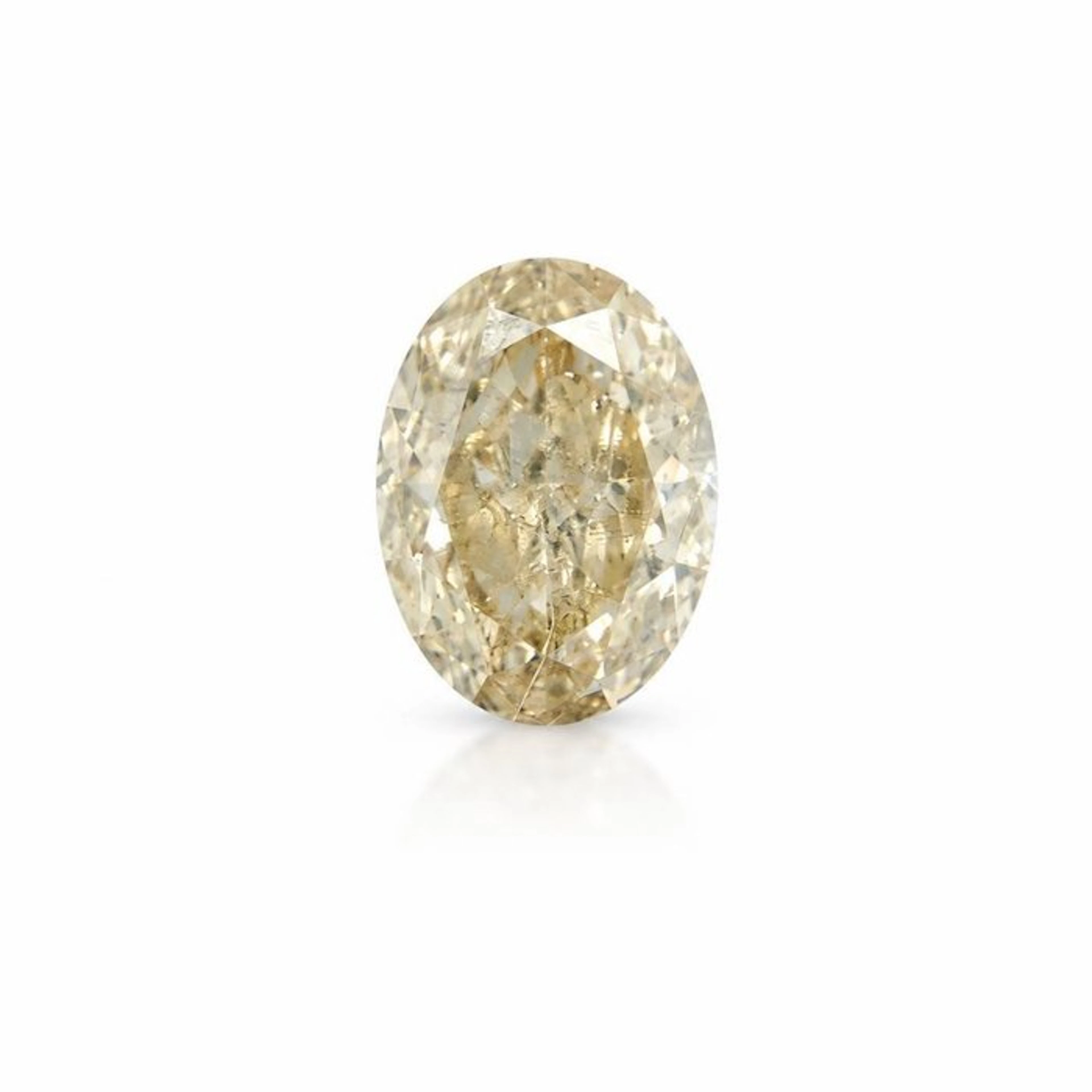No reserve price - 1 pcs Diamond (Natural coloured)...