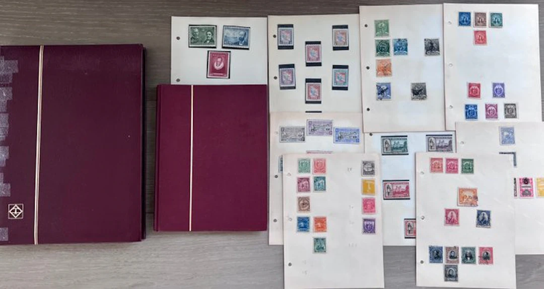 South America 1876/1998 - Collection of overseas stamps...