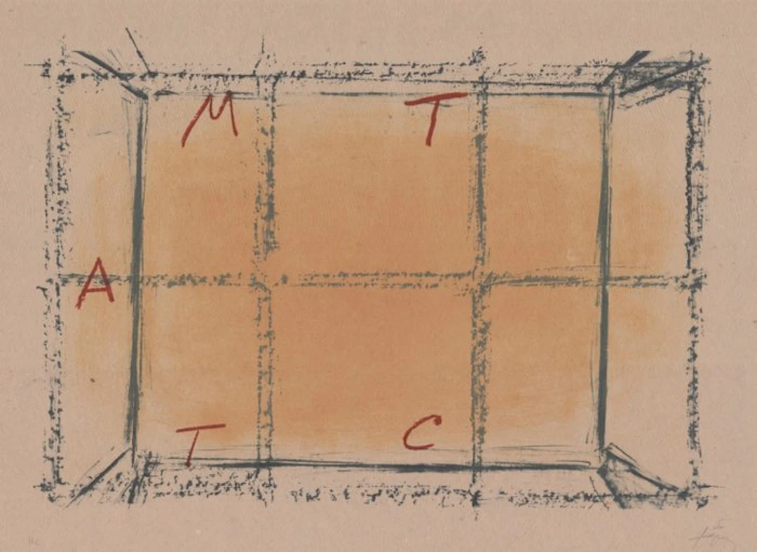 Antoni Tapies (1923-2012) - Llambrec Material - XVIII