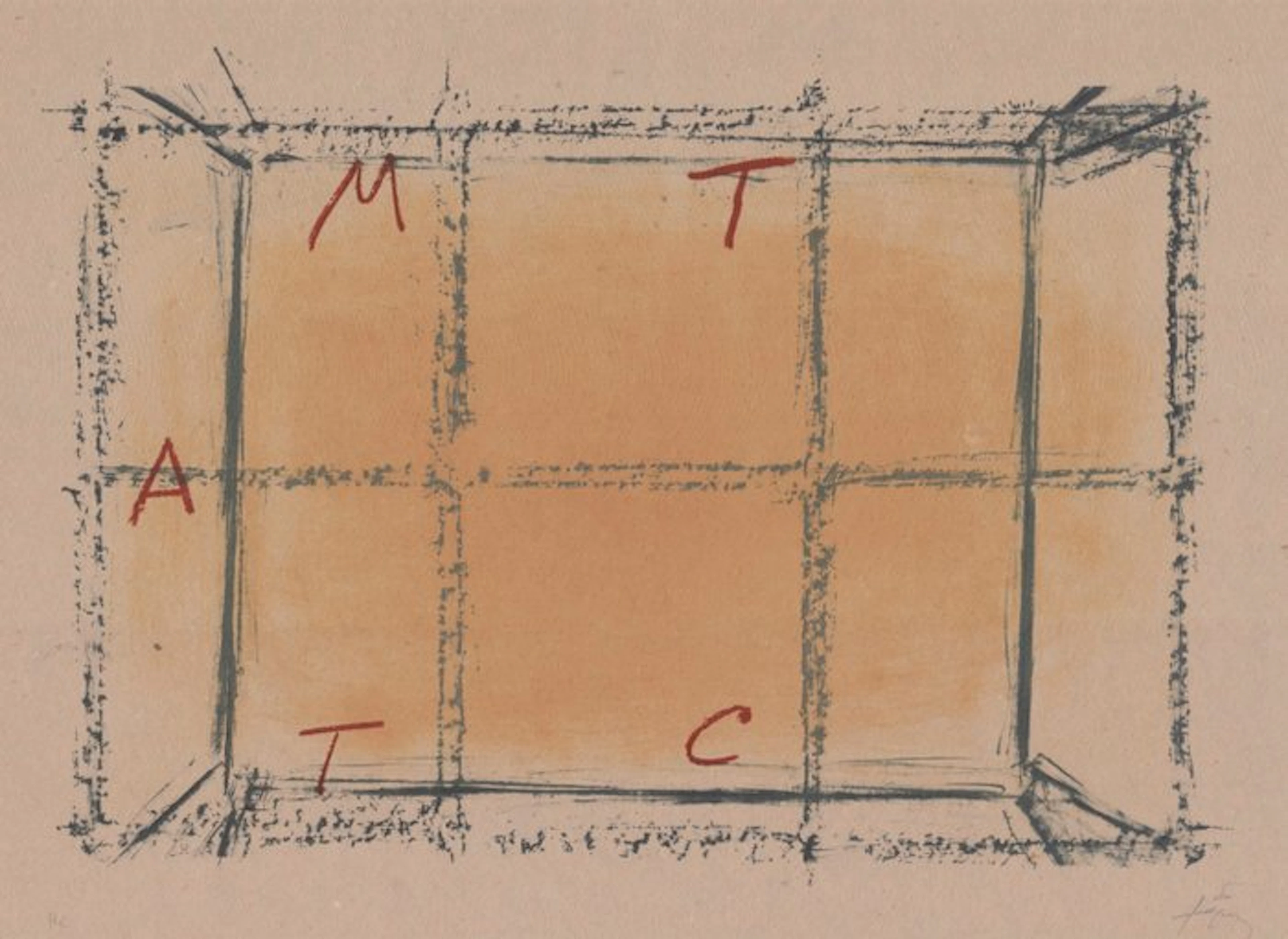 Antoni Tapies (1923-2012) - Llambrec Material - XVIII
