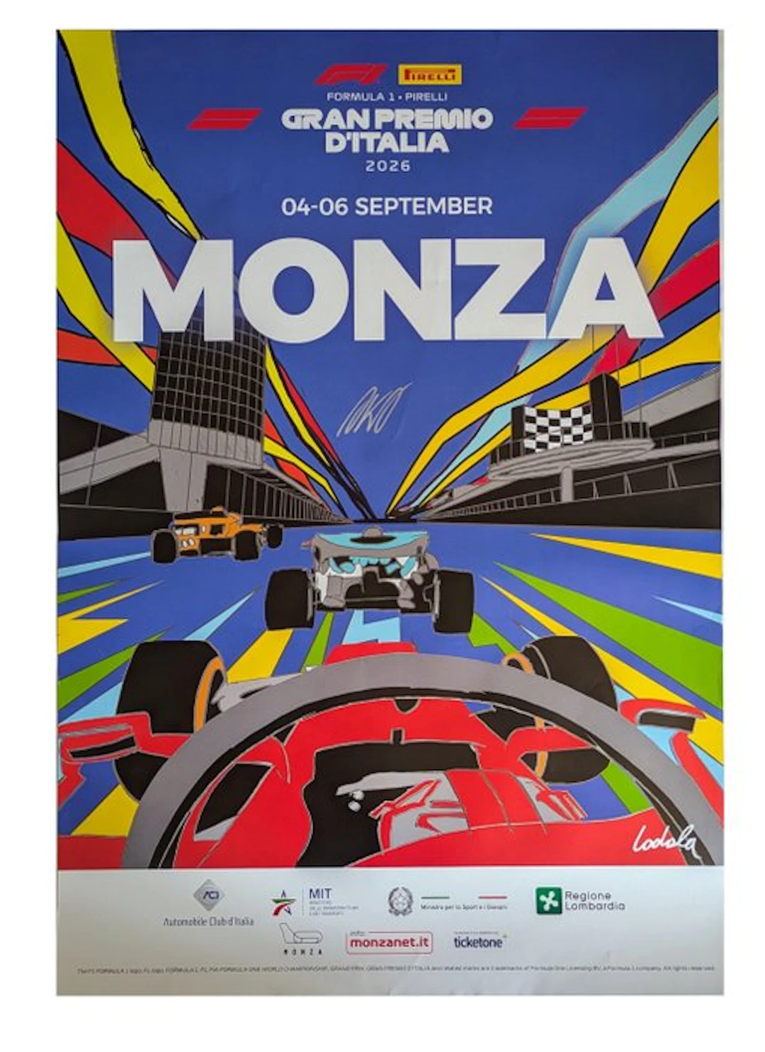Gp Monza 2026 - Andrea Kimi Antonelli - 2026 - Poster